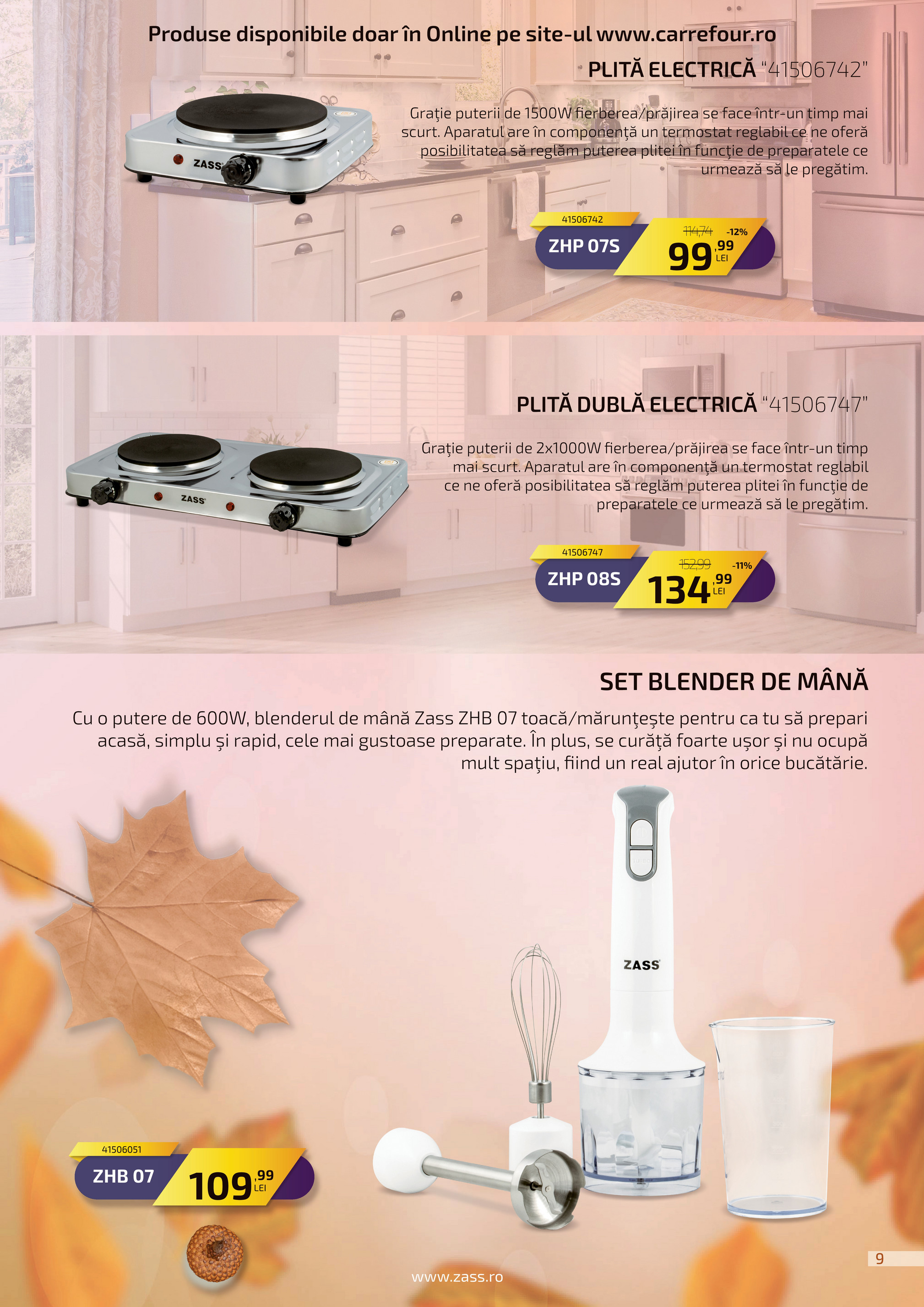 carrefour - Catalog Carrefour - Zass online – oferte valabile din 23.09. - page: 9