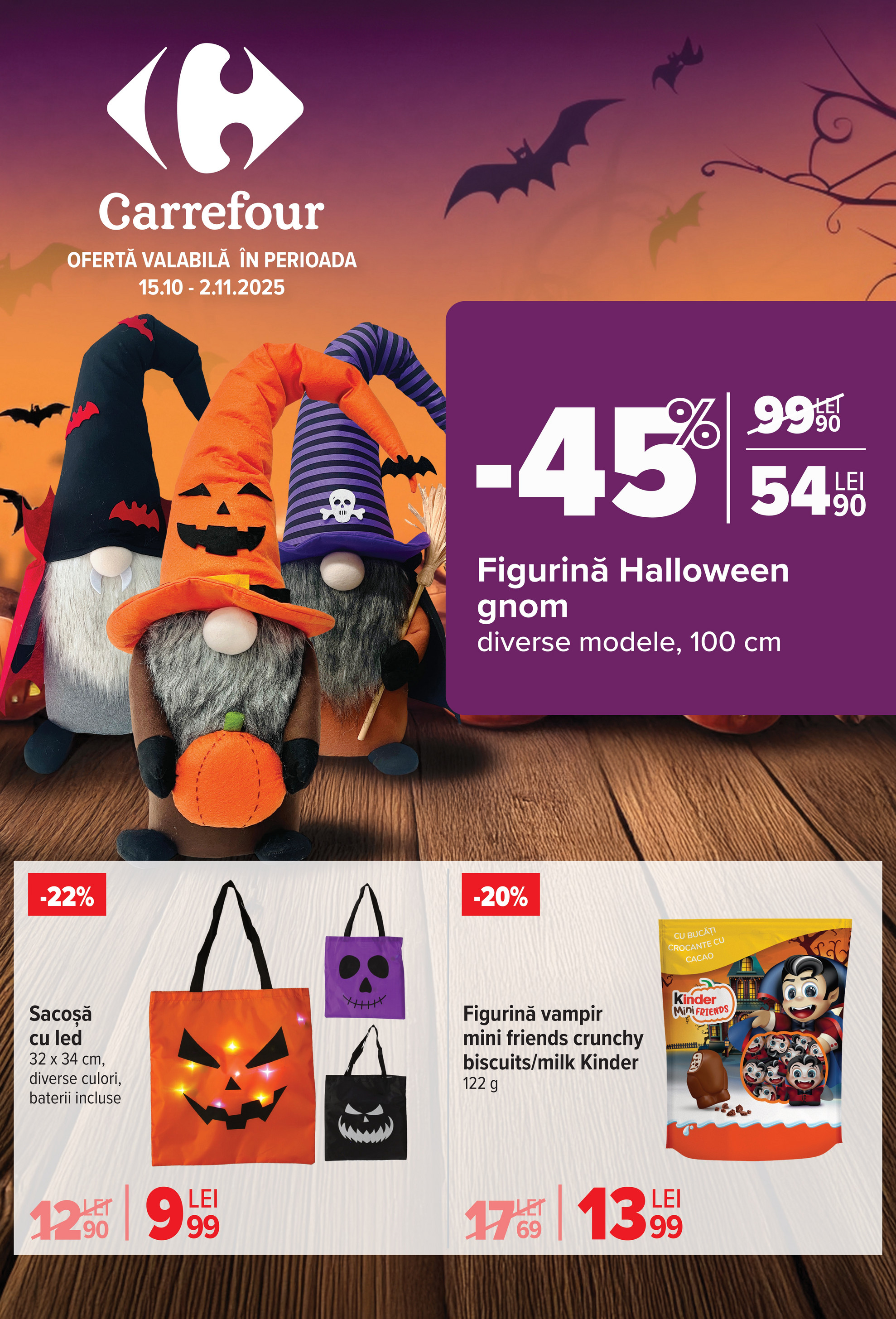 carrefour - Catalog Carrefour - Halloween online – oferte valabile din 15.10.