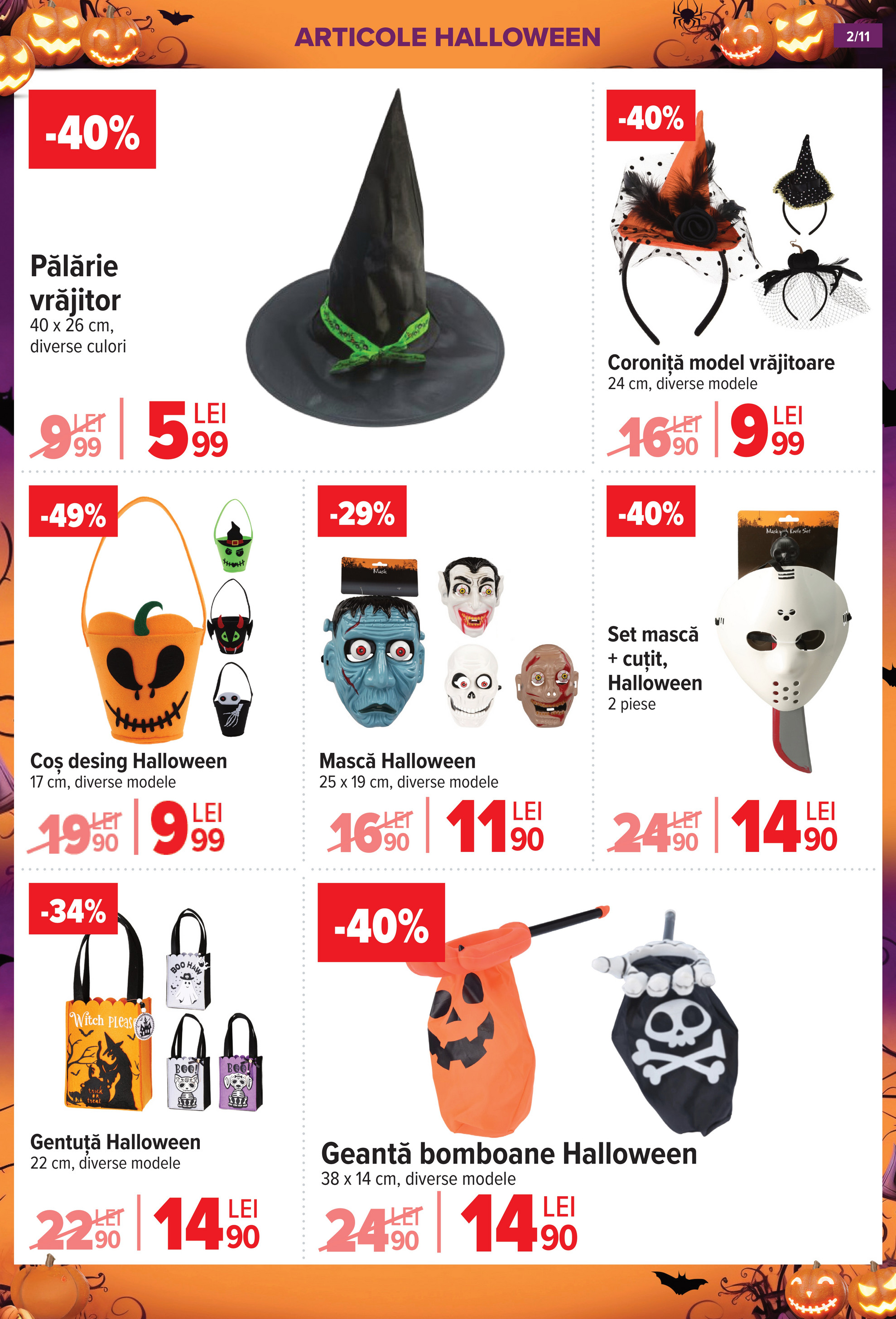 carrefour - Catalog Carrefour - Halloween online – oferte valabile din 15.10. - page: 2