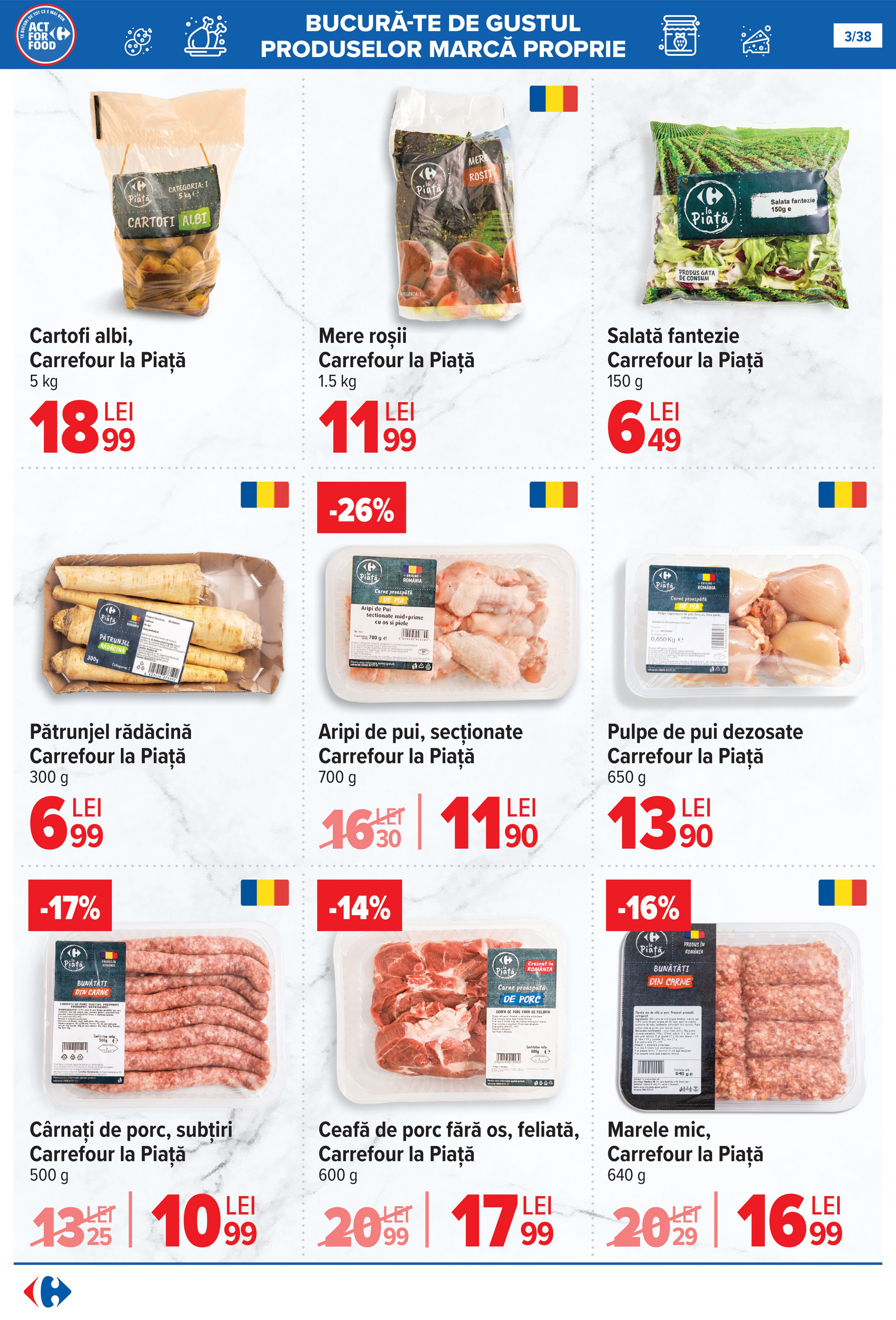 carrefour - Catalog Carrefour - Act for food online – oferte valabile din 29.10. - page: 3