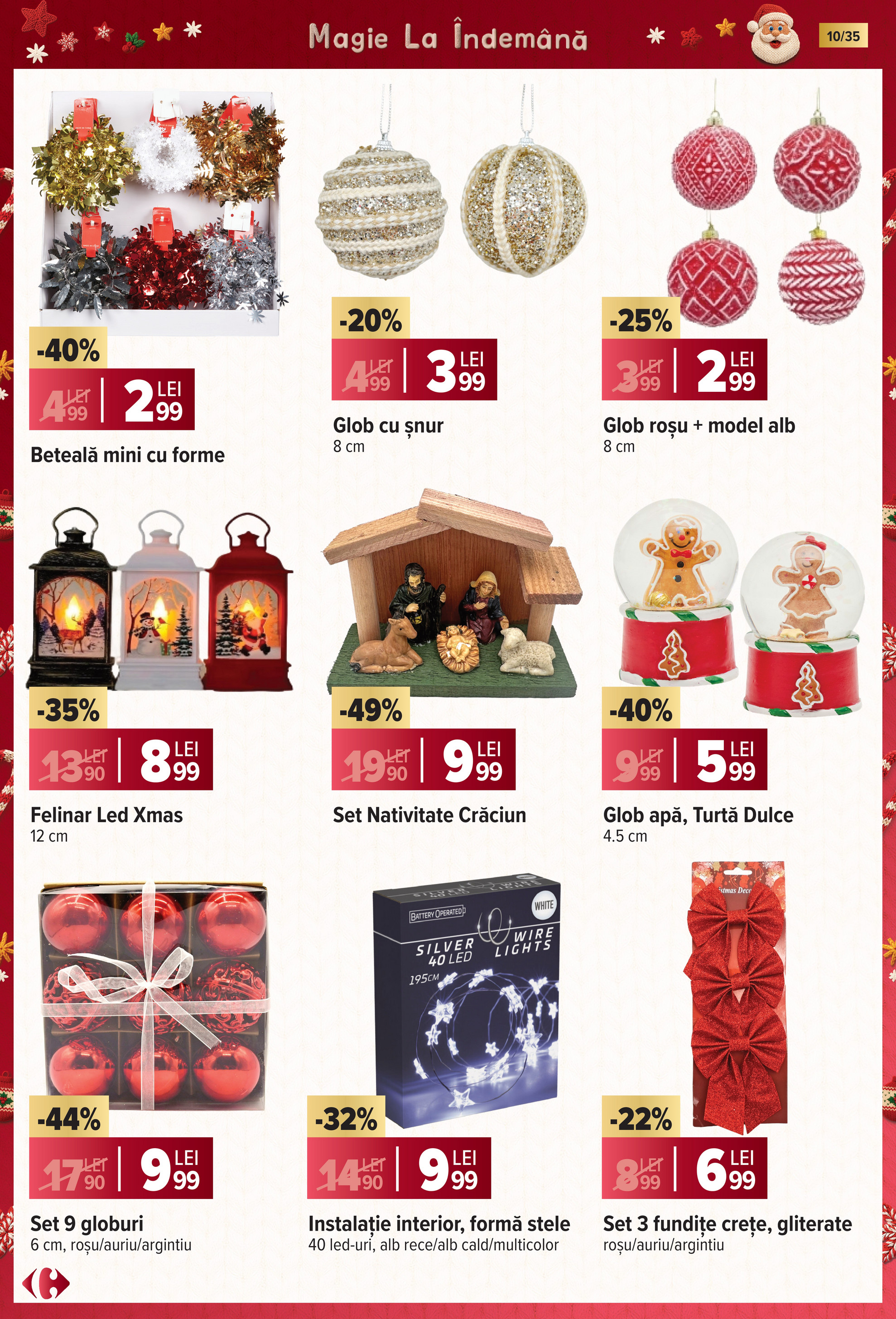 carrefour - Catalog Carrefour - Special Deco Noel online – oferte valabile din 12.11. - page: 10
