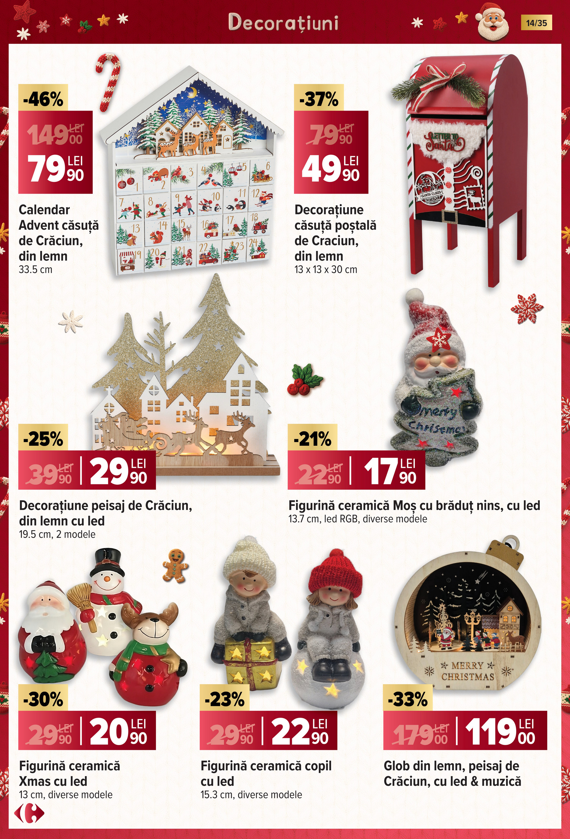 carrefour - Catalog Carrefour - Special Deco Noel online – oferte valabile din 12.11. - page: 14