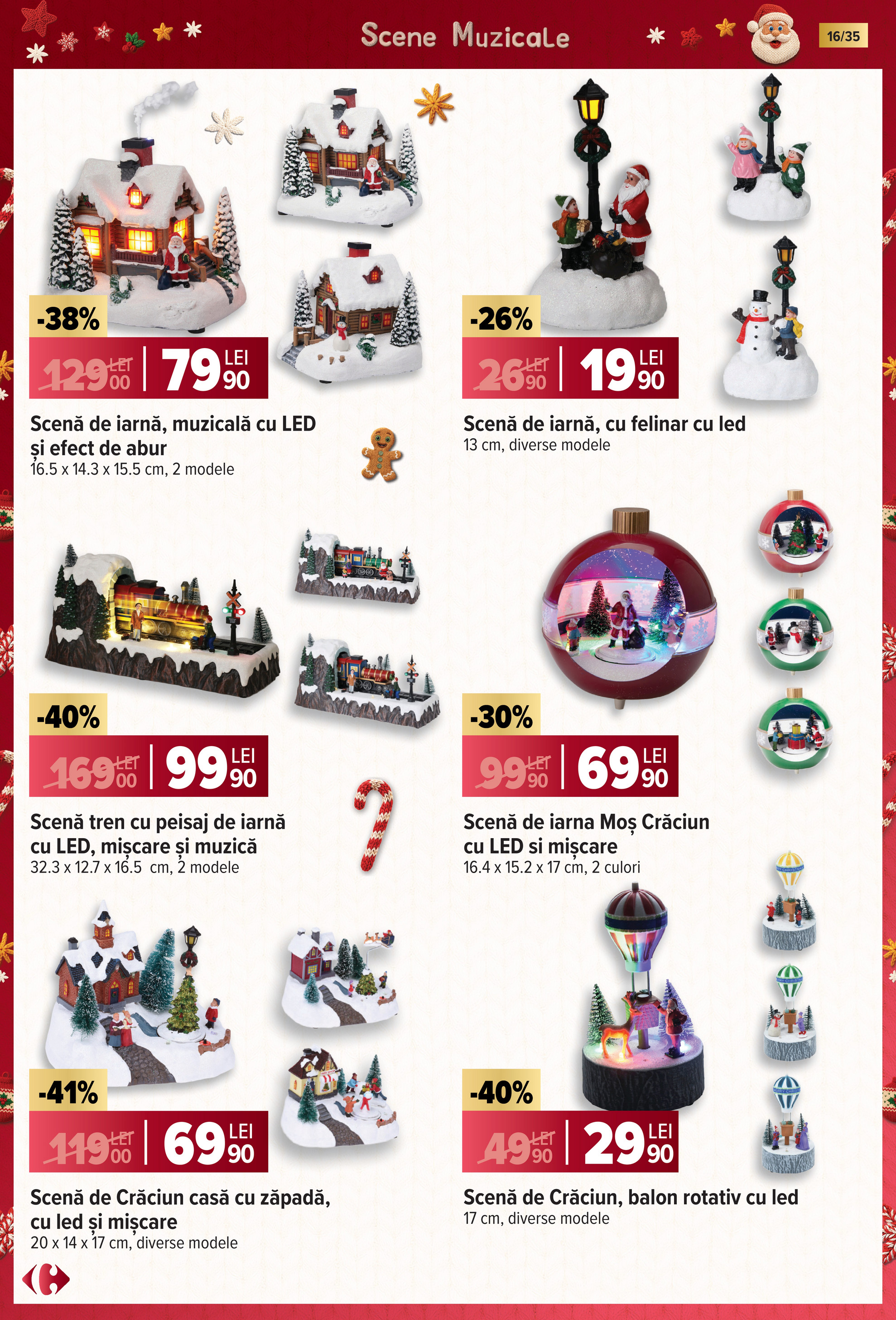 carrefour - Catalog Carrefour - Special Deco Noel online – oferte valabile din 12.11. - page: 16