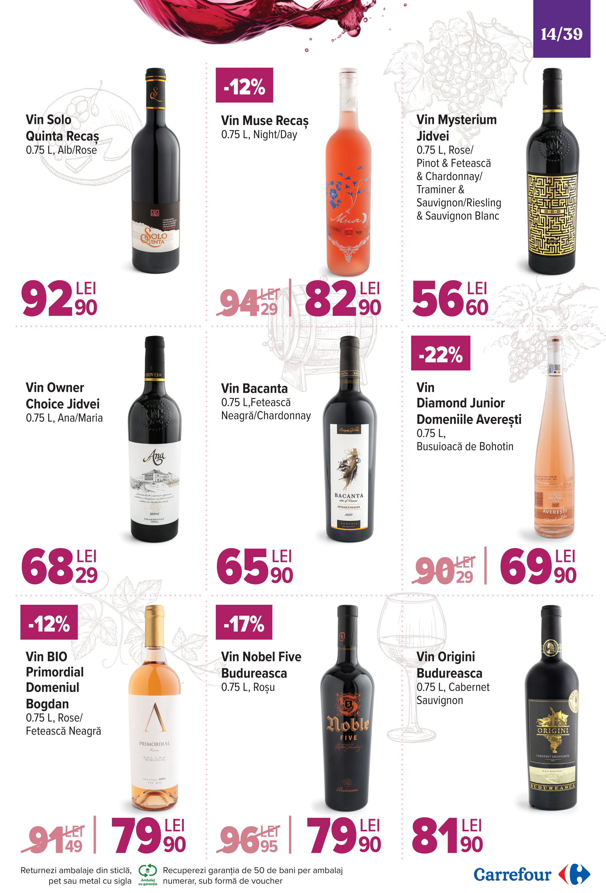 carrefour - Catalog Carrefour - Vinuri online – oferte valabile din 19.11. - page: 14