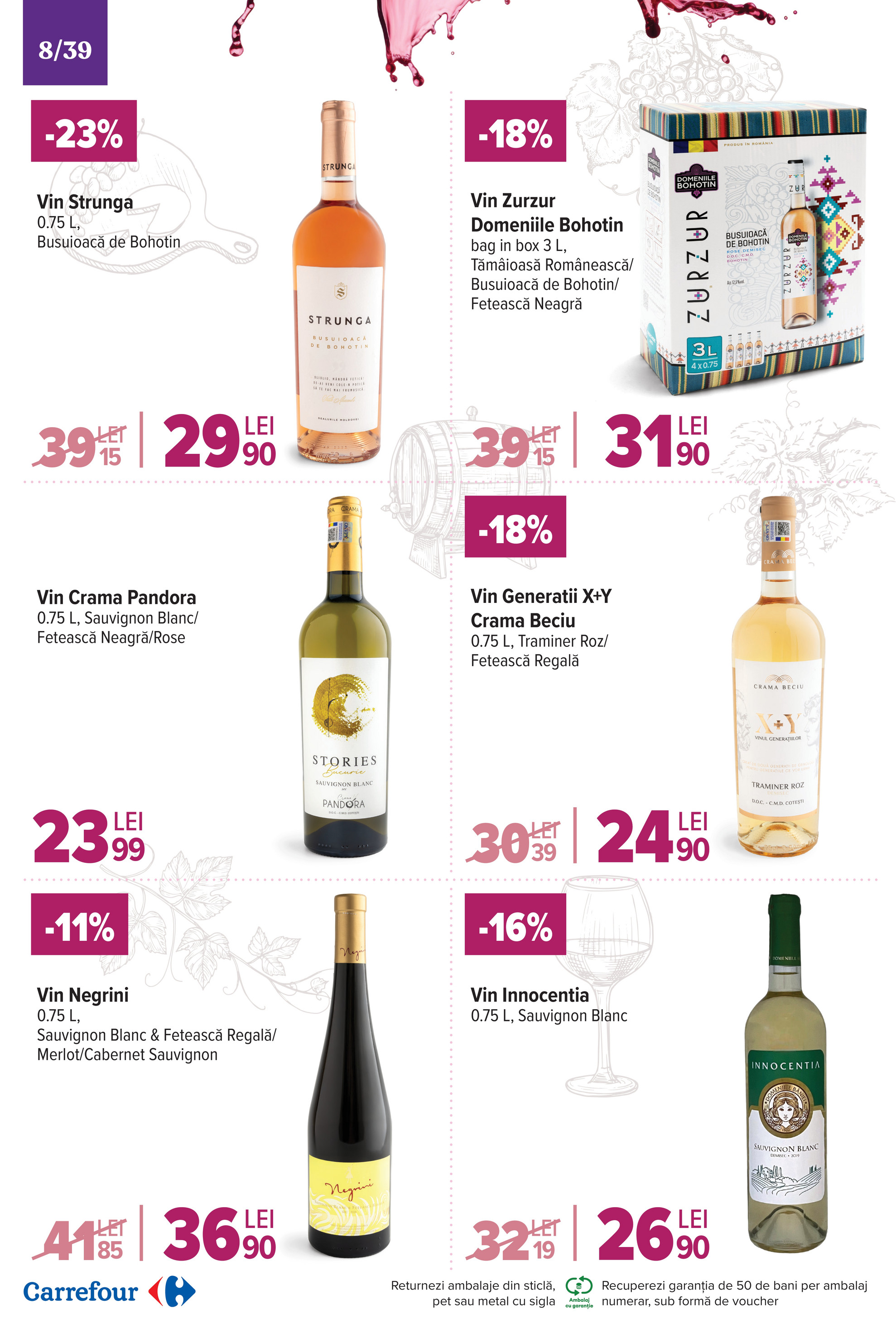 carrefour - Catalog Carrefour - Vinuri online – oferte valabile din 19.11. - page: 8