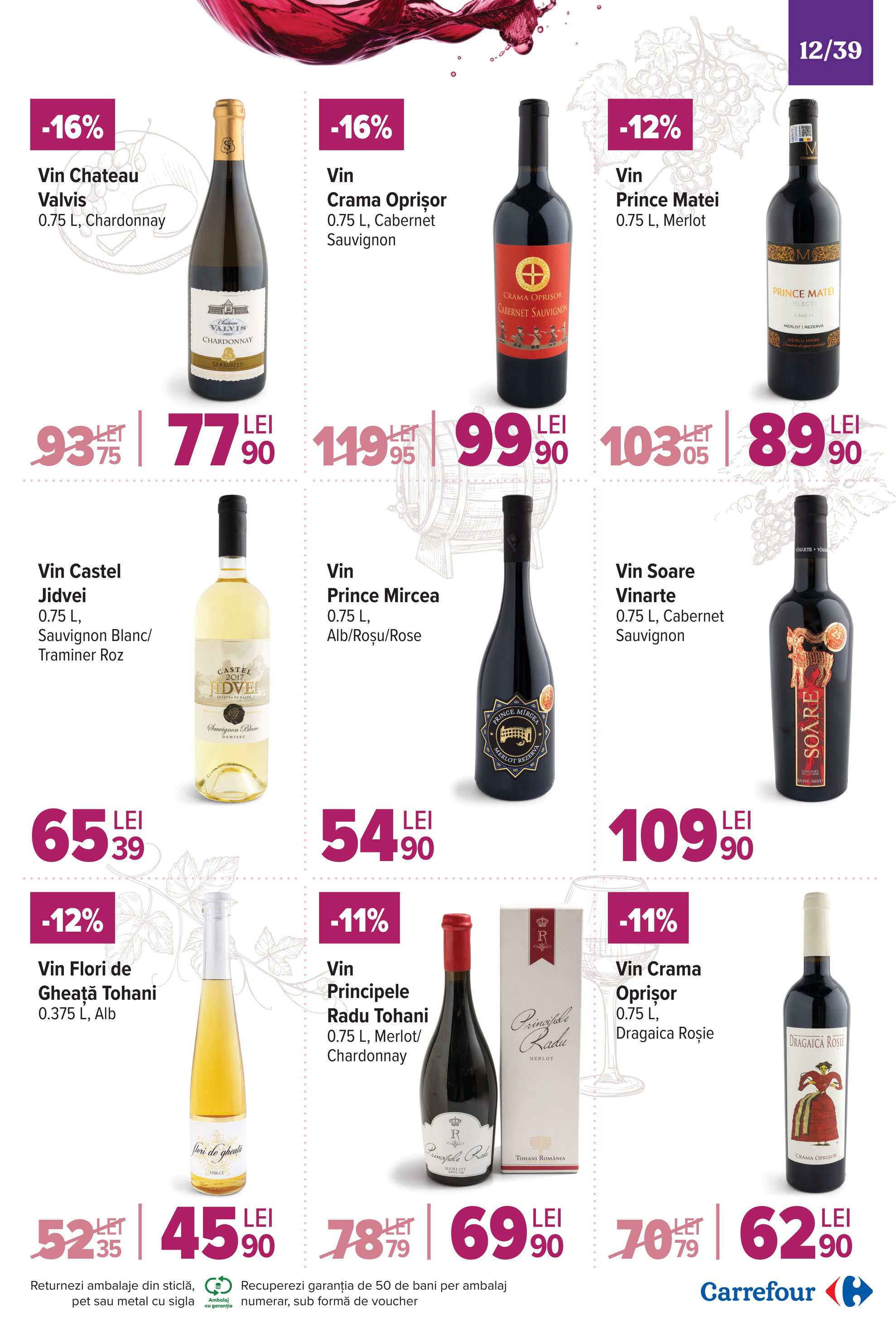 carrefour - Catalog Carrefour - Vinuri online – oferte valabile din 19.11. - page: 12