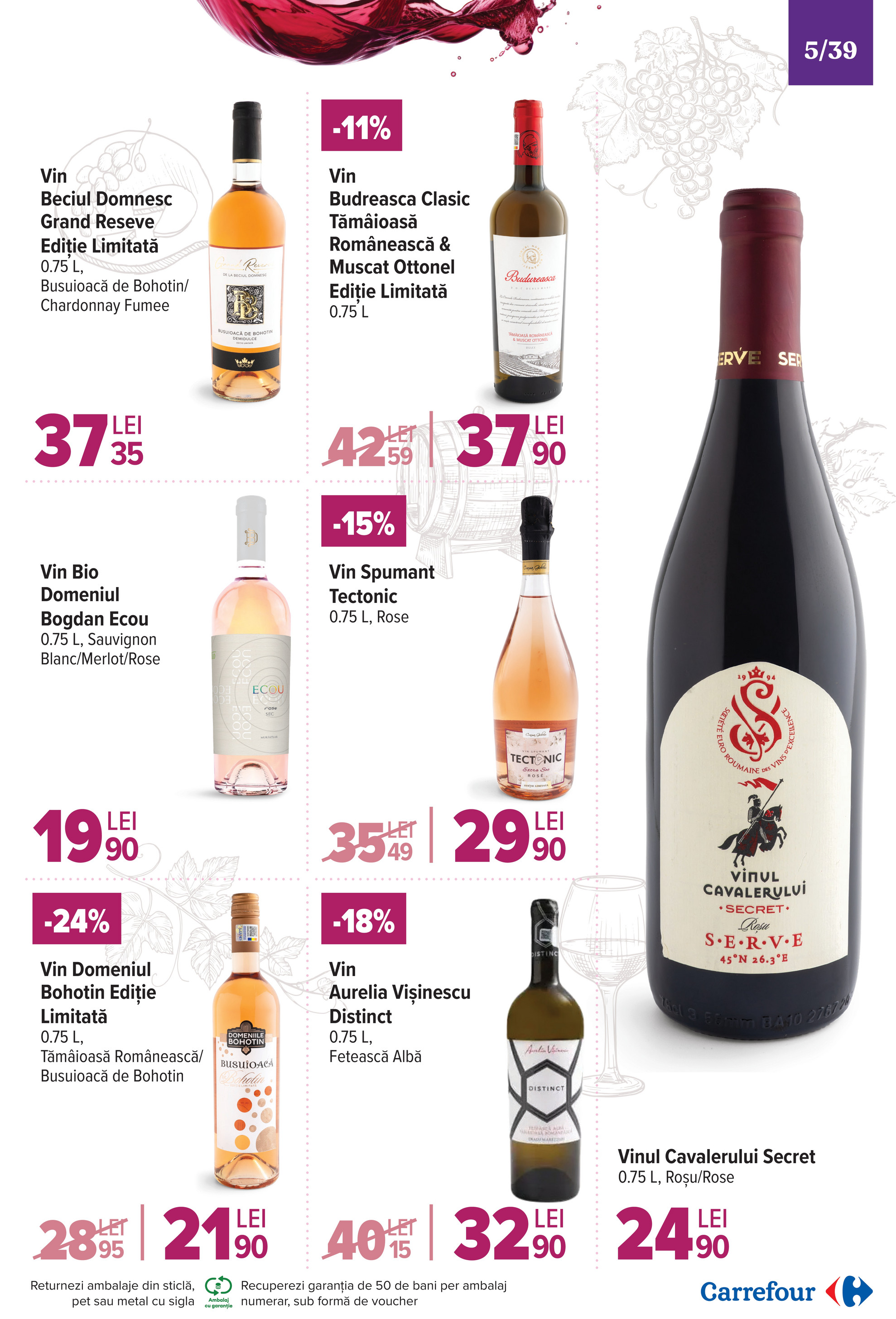 carrefour - Catalog Carrefour - Vinuri online – oferte valabile din 19.11. - page: 5