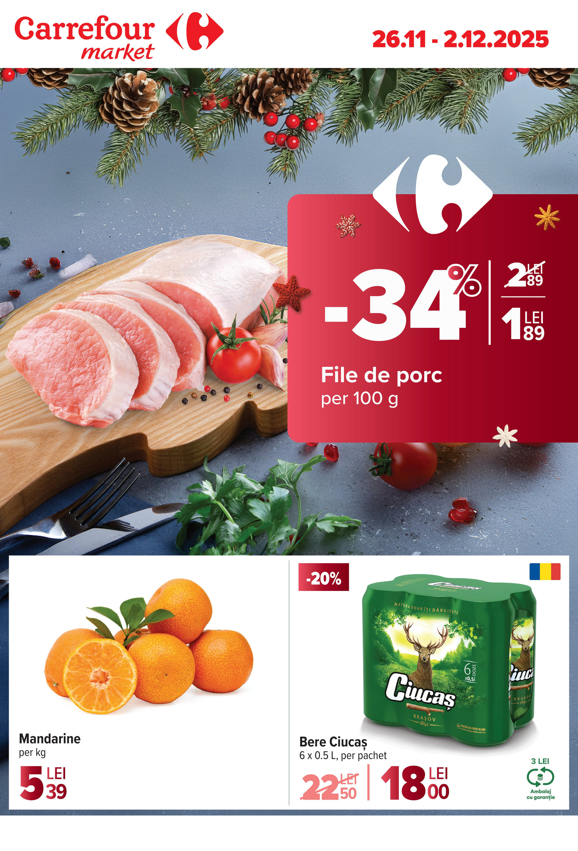 carrefour - Catalog Carrefour Market online – oferte valabile din 26.11.