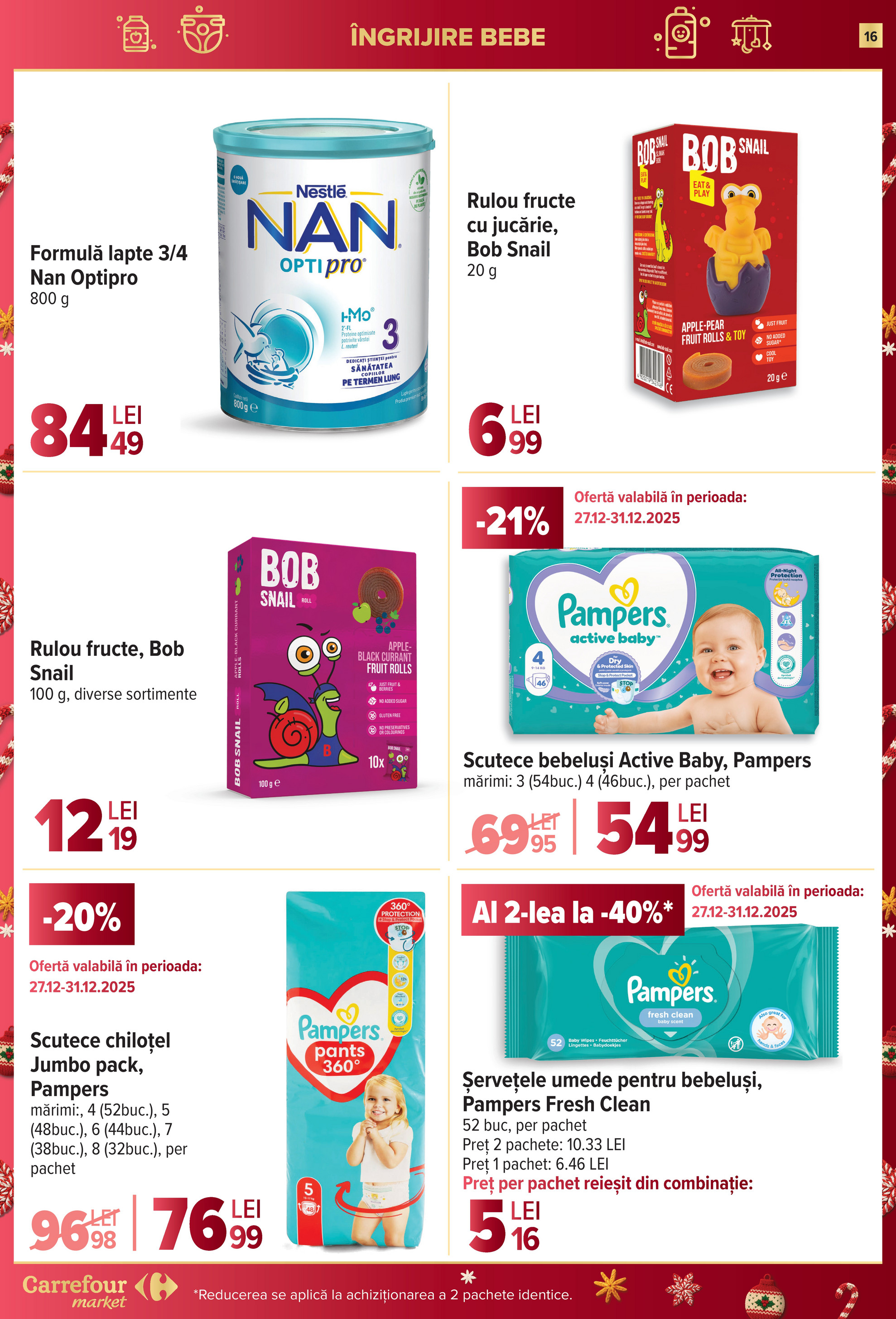 carrefour - Catalog Carrefour Market online – oferte valabile din 27.12. - page: 16
