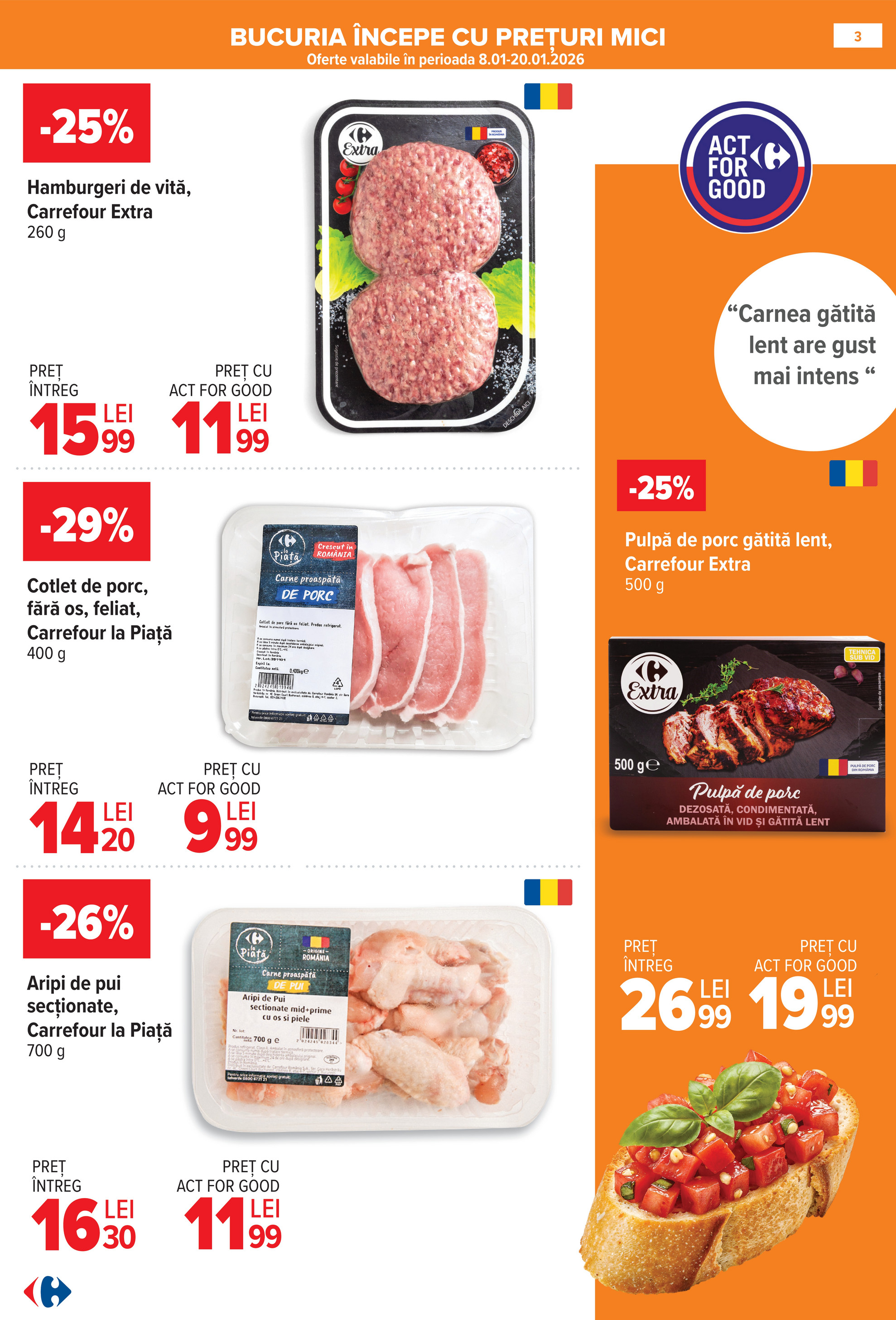 carrefour - Catalog Carrefour - Bucuria online – oferte valabile din 08.01. - page: 3