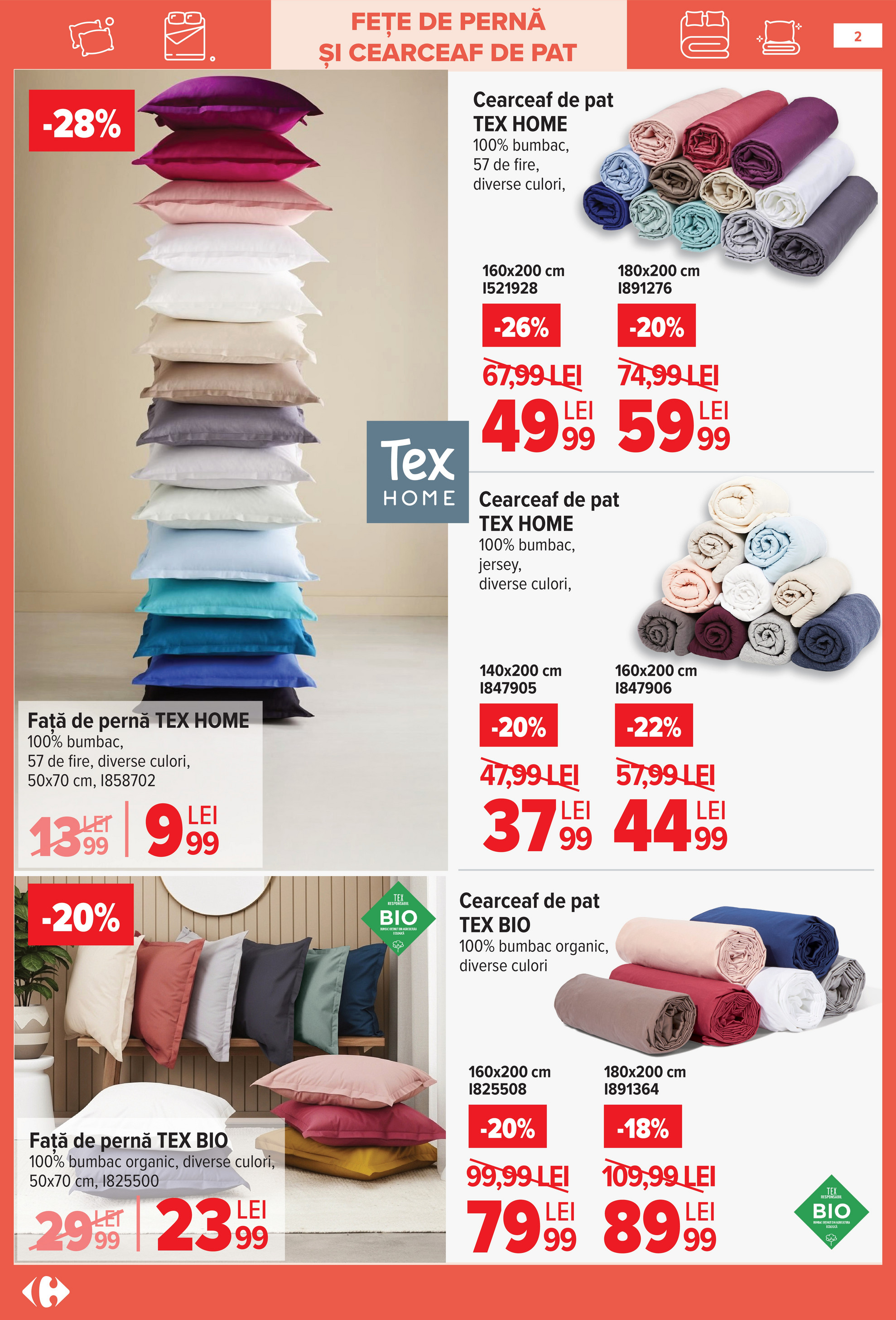 carrefour - Catalog Carrefour - Tex Home online – oferte valabile din 14.01. - page: 2