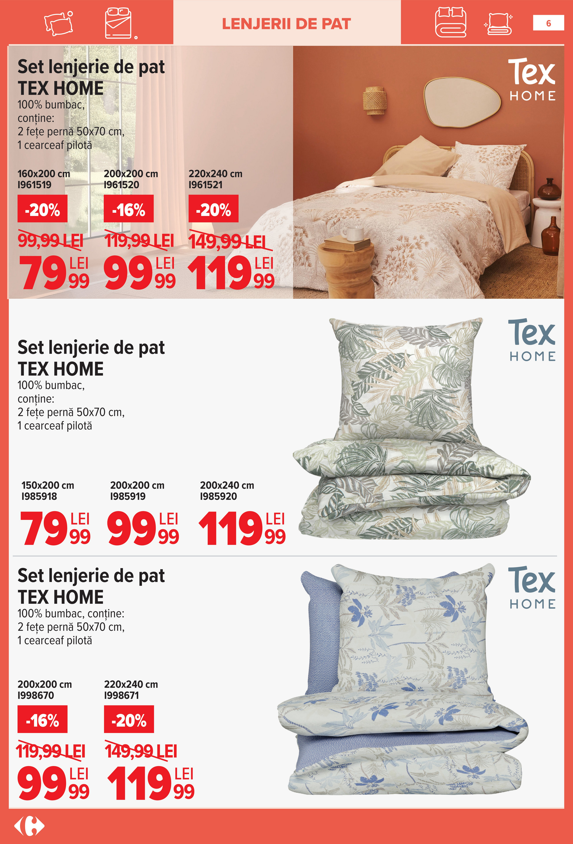 carrefour - Catalog Carrefour - Tex Home online – oferte valabile din 14.01. - page: 6