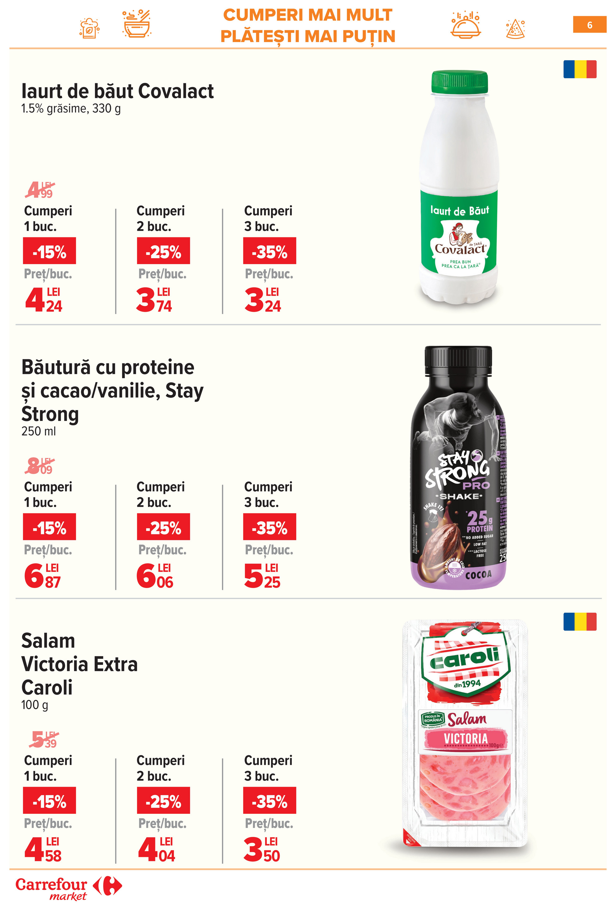 carrefour - Catalog Carrefour Market online – oferte valabile din 21.01. - page: 6