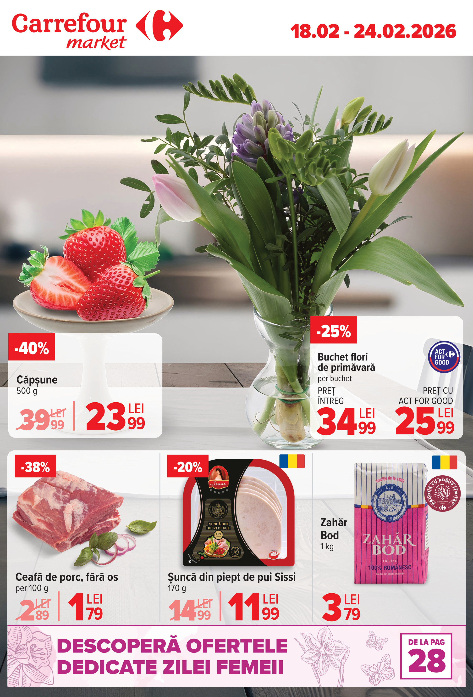 carrefour - Catalog Carrefour Market online – oferte valabile din 18.02.2026 - page: 1