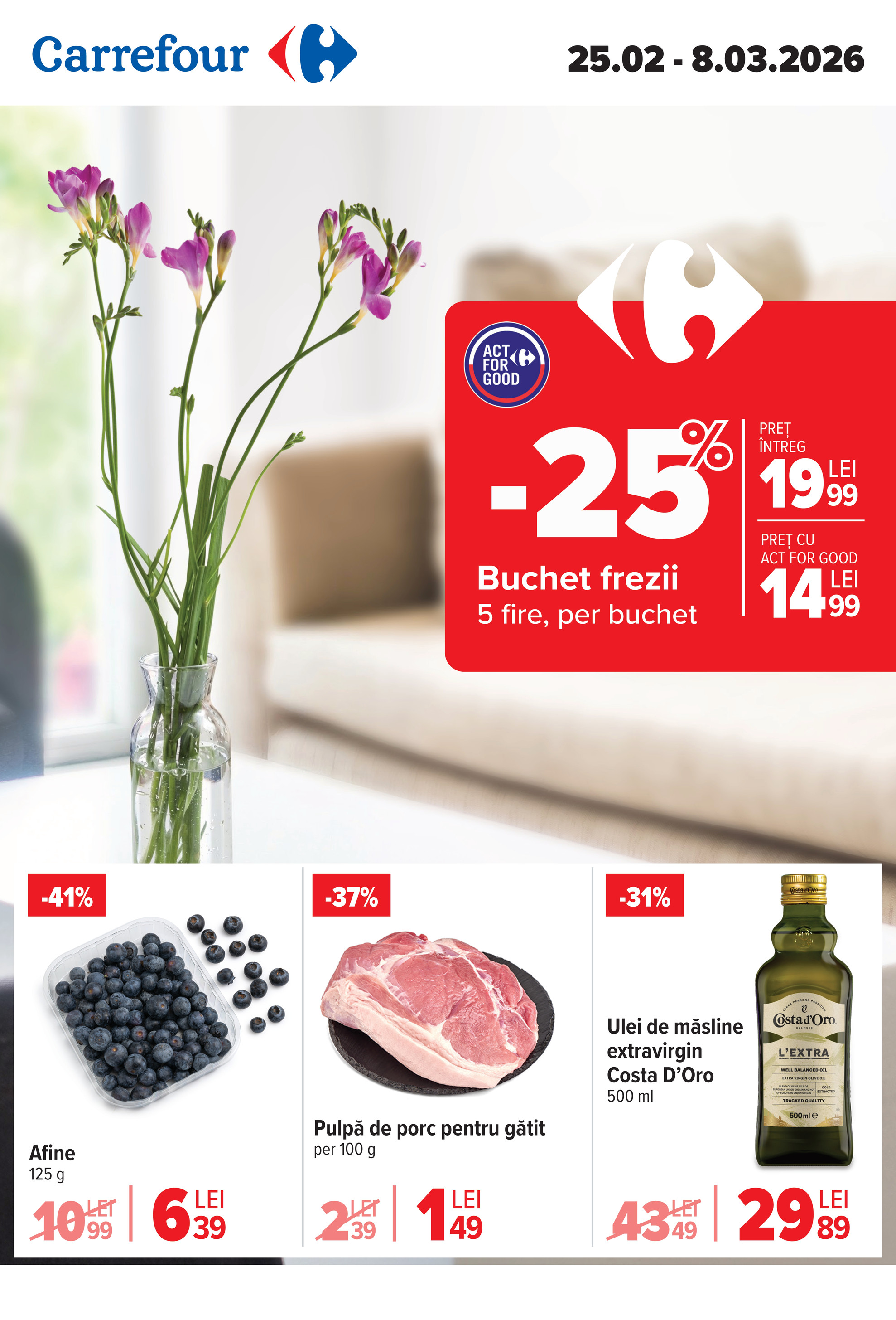 carrefour - Catalog Carrefour online – oferte valabile din 25.02.2026 - page: 1