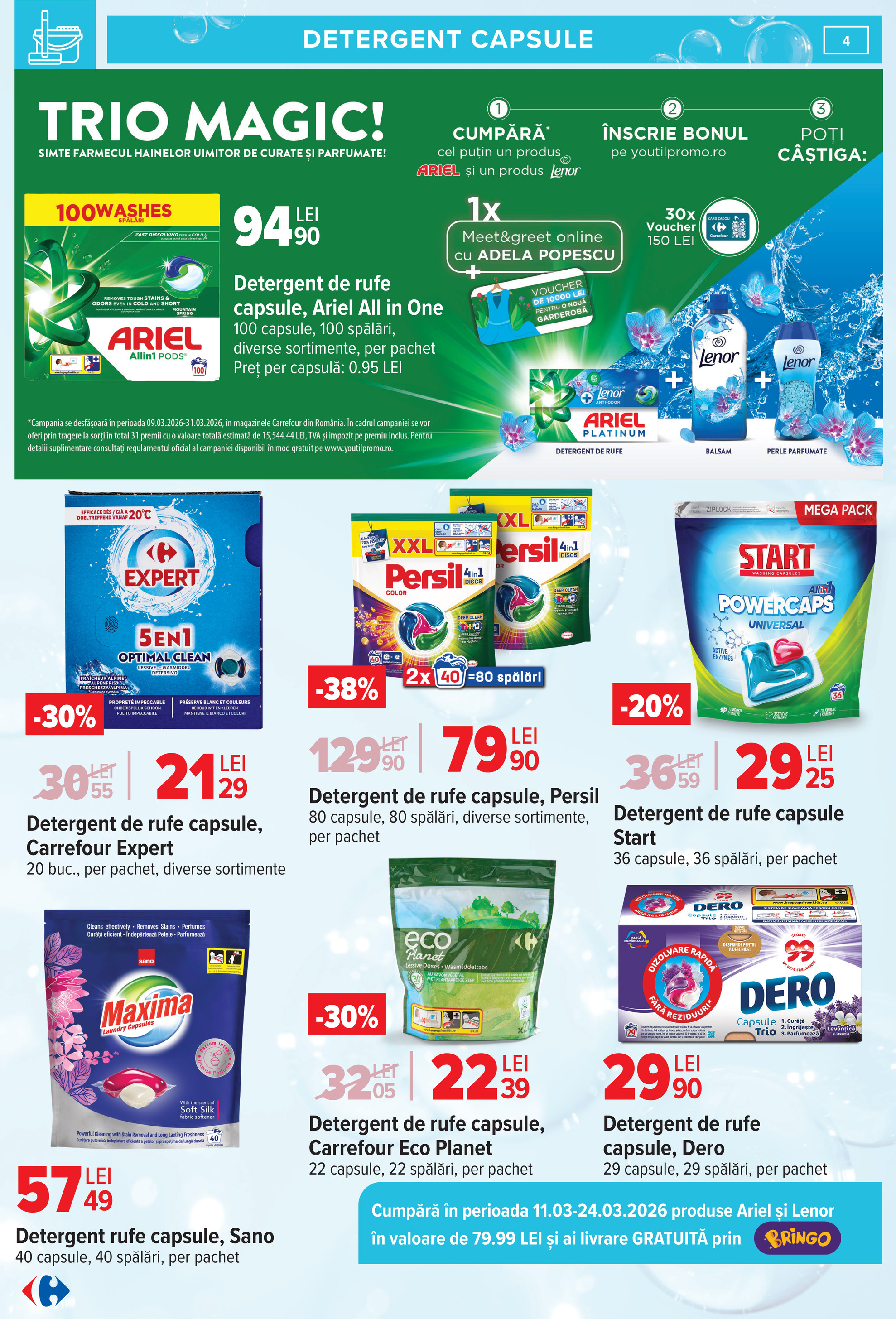 carrefour - Catalog Carrefour - Curatenie online – oferte valabile din 09.03.2026 - page: 4