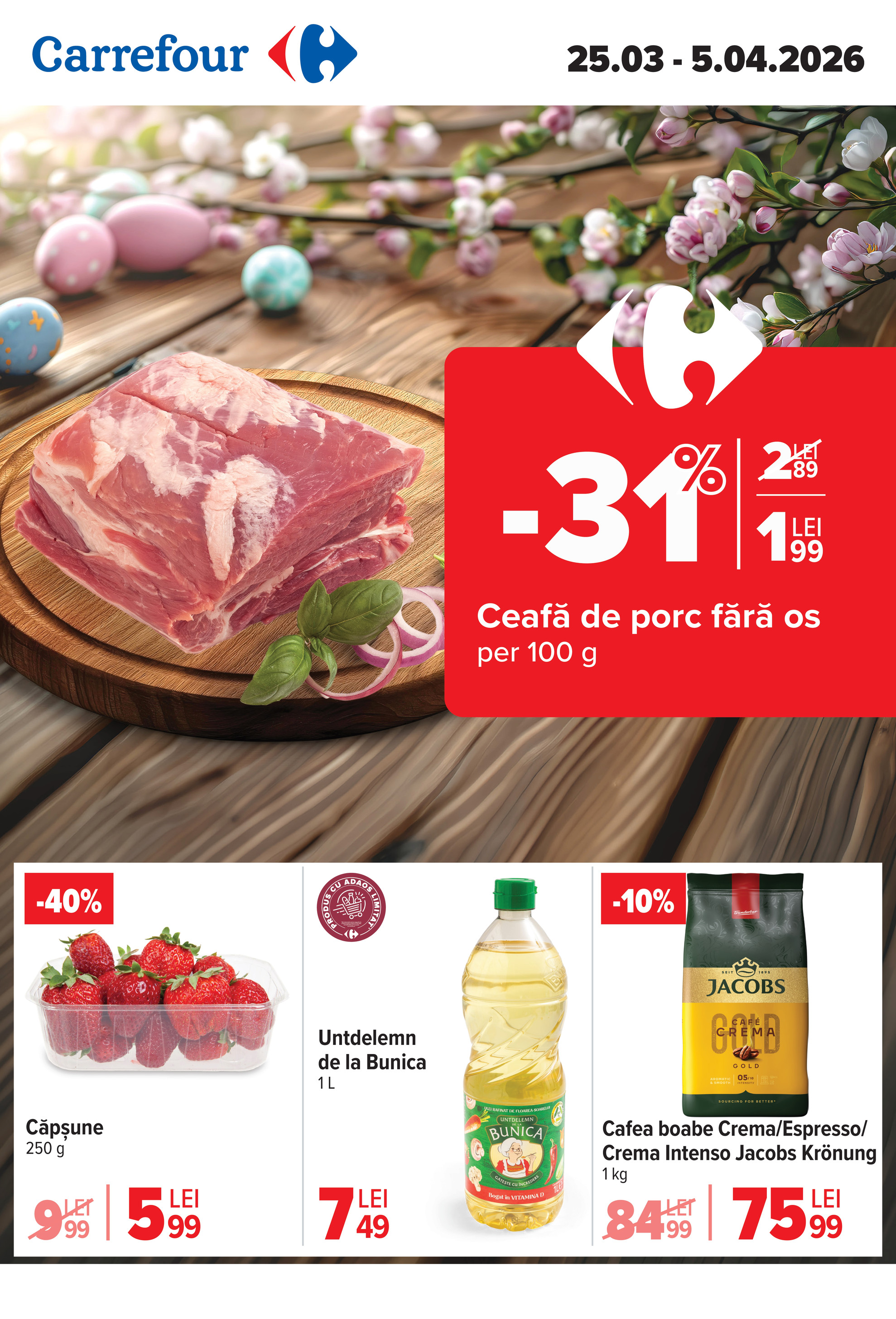 carrefour - Catalog Carrefour online – oferte valabile din 25.03.2026