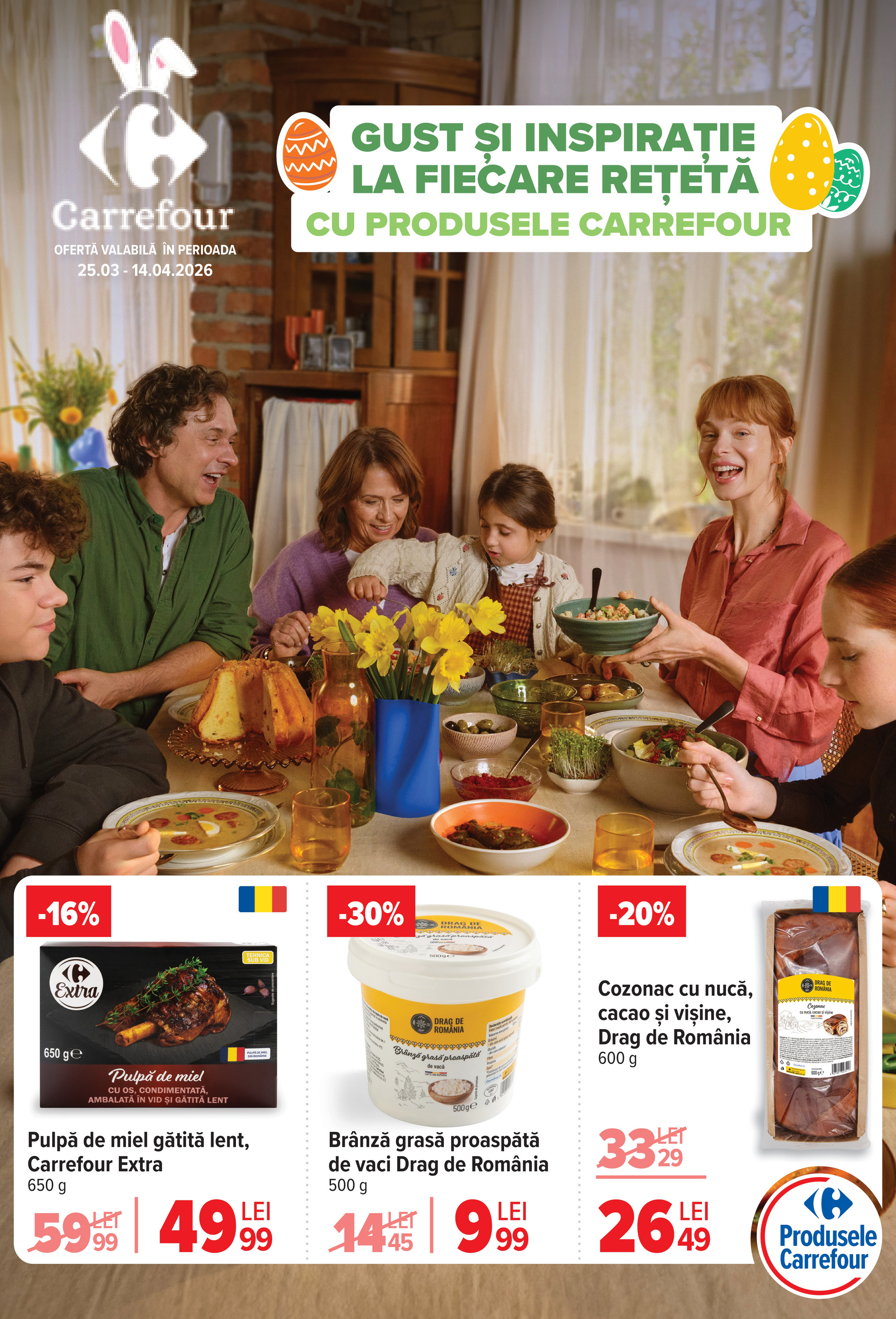 carrefour - Catalog Carrefour - Easter online – oferte valabile din 25.03.2026