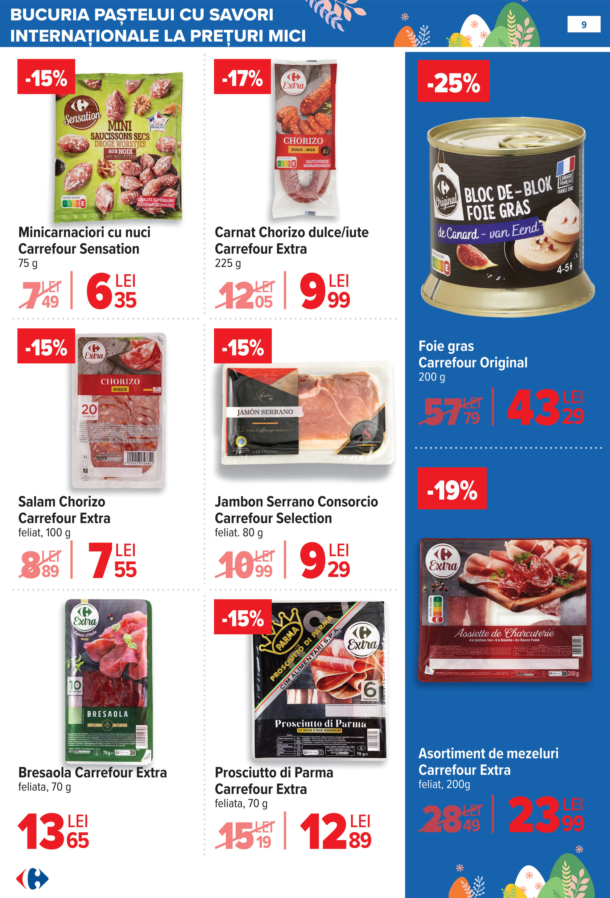 carrefour - Catalog Carrefour - Easter online – oferte valabile din 25.03.2026 - page: 9