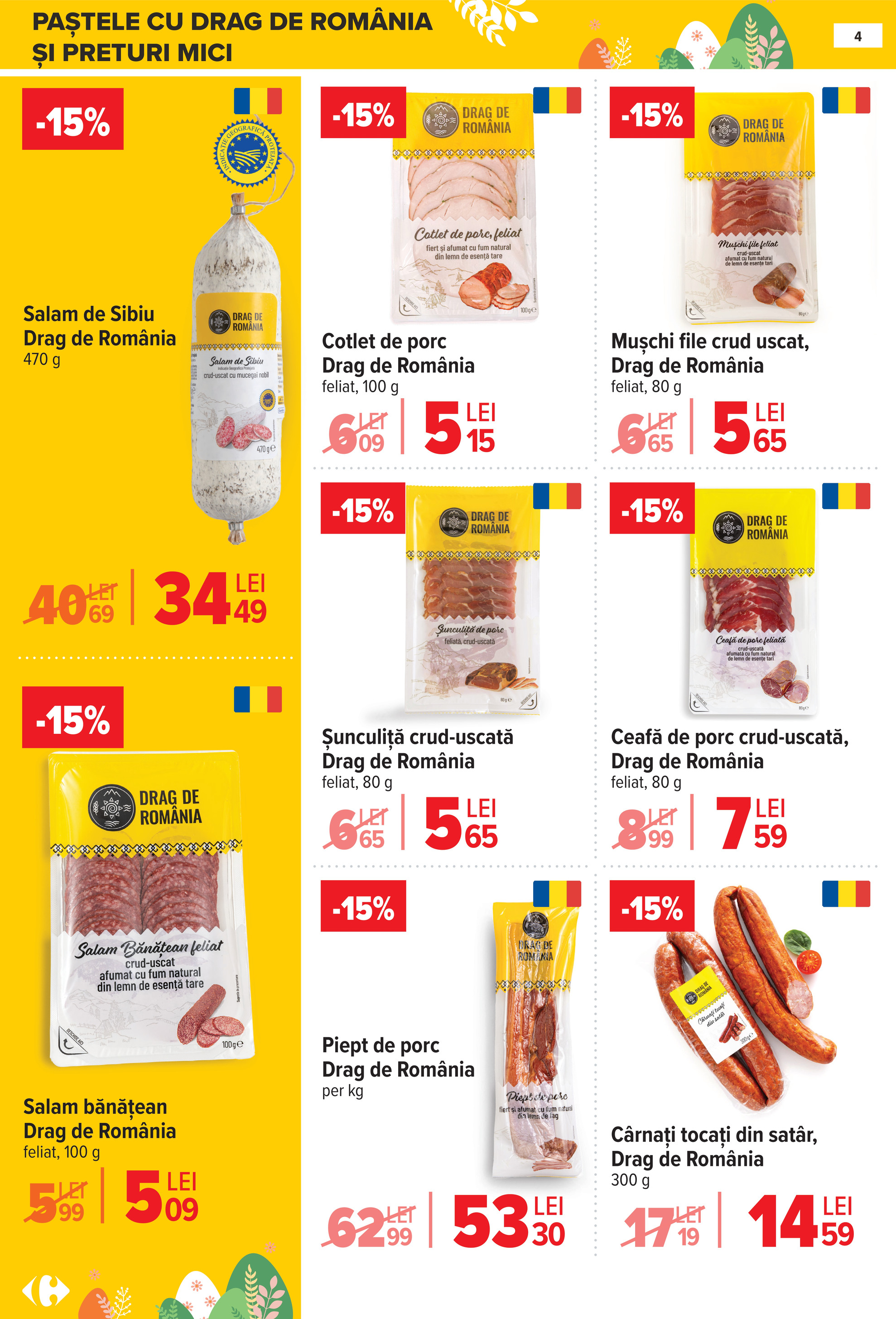 carrefour - Catalog Carrefour - Easter online – oferte valabile din 25.03.2026 - page: 4