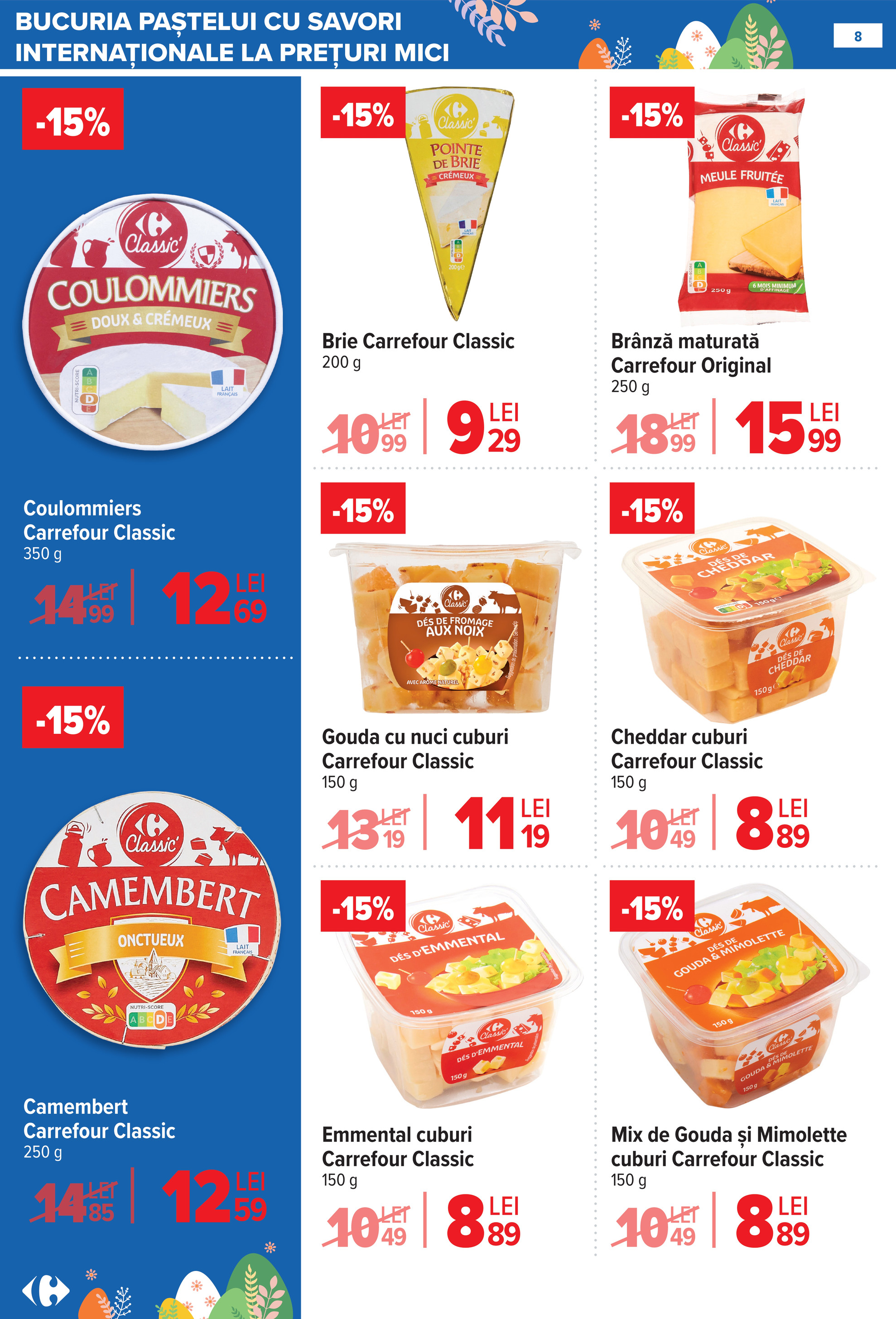 carrefour - Catalog Carrefour - Easter online – oferte valabile din 25.03.2026 - page: 8
