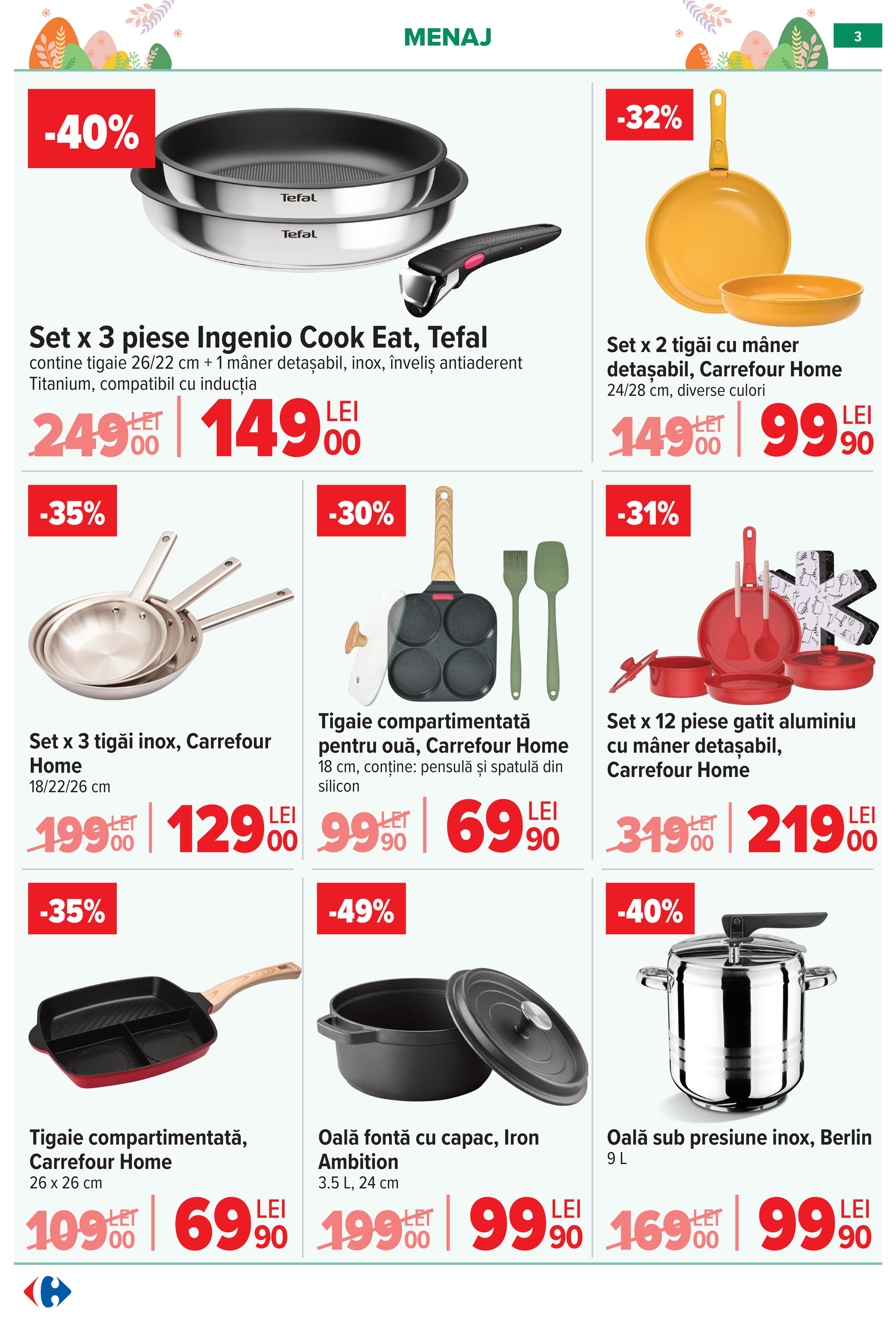 carrefour - Catalog Carrefour - NonFood online – oferte valabile din 25.03.2026 - page: 3