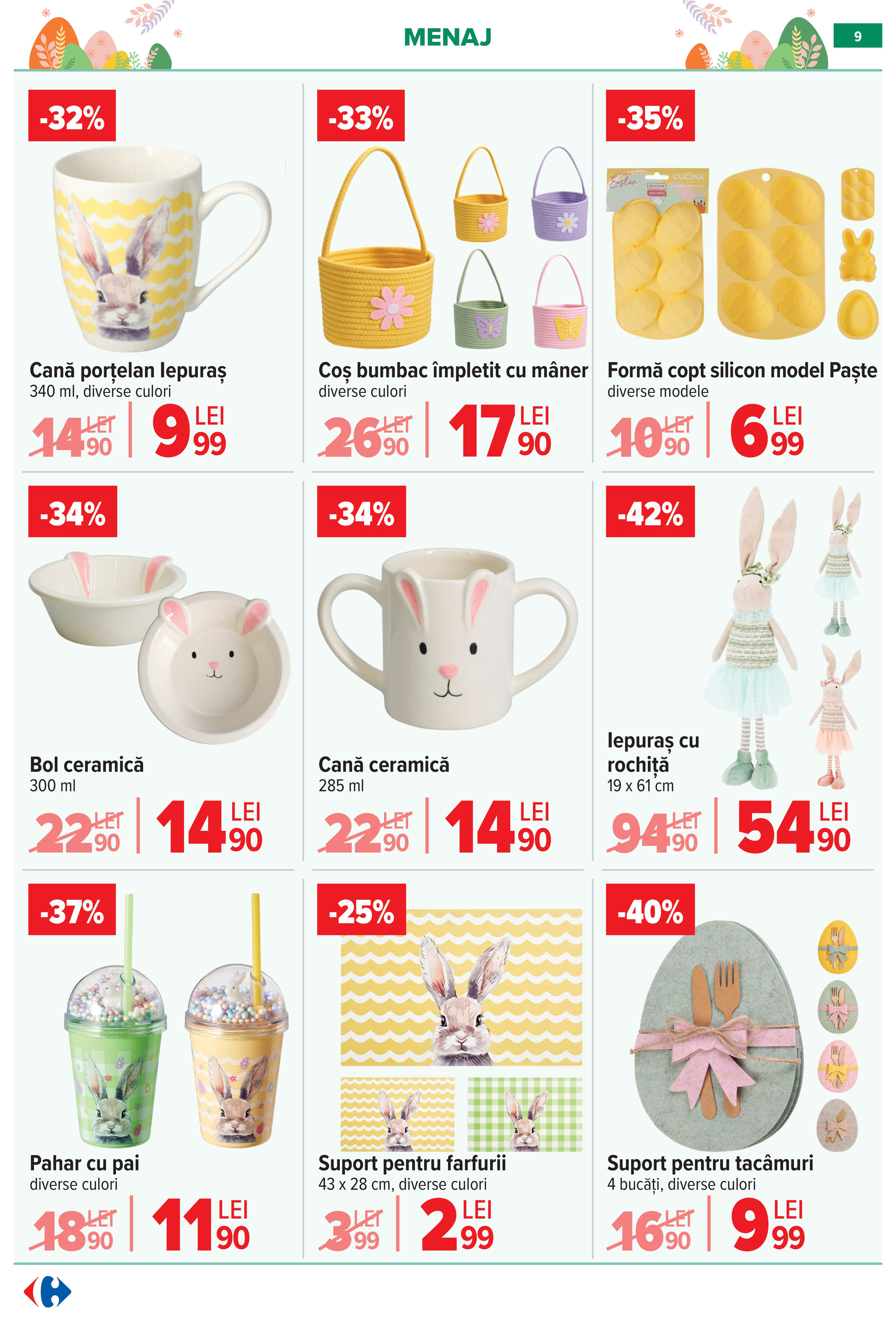 carrefour - Catalog Carrefour - NonFood online – oferte valabile din 25.03.2026 - page: 9
