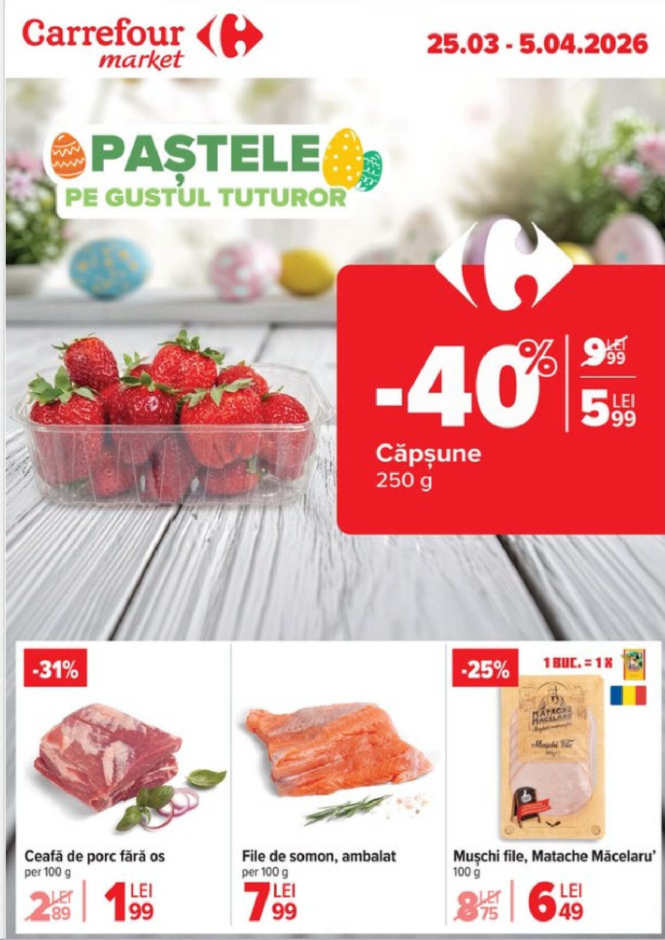 carrefour - Catalog Carrefour - Market online – oferte valabile din 25.03.2026