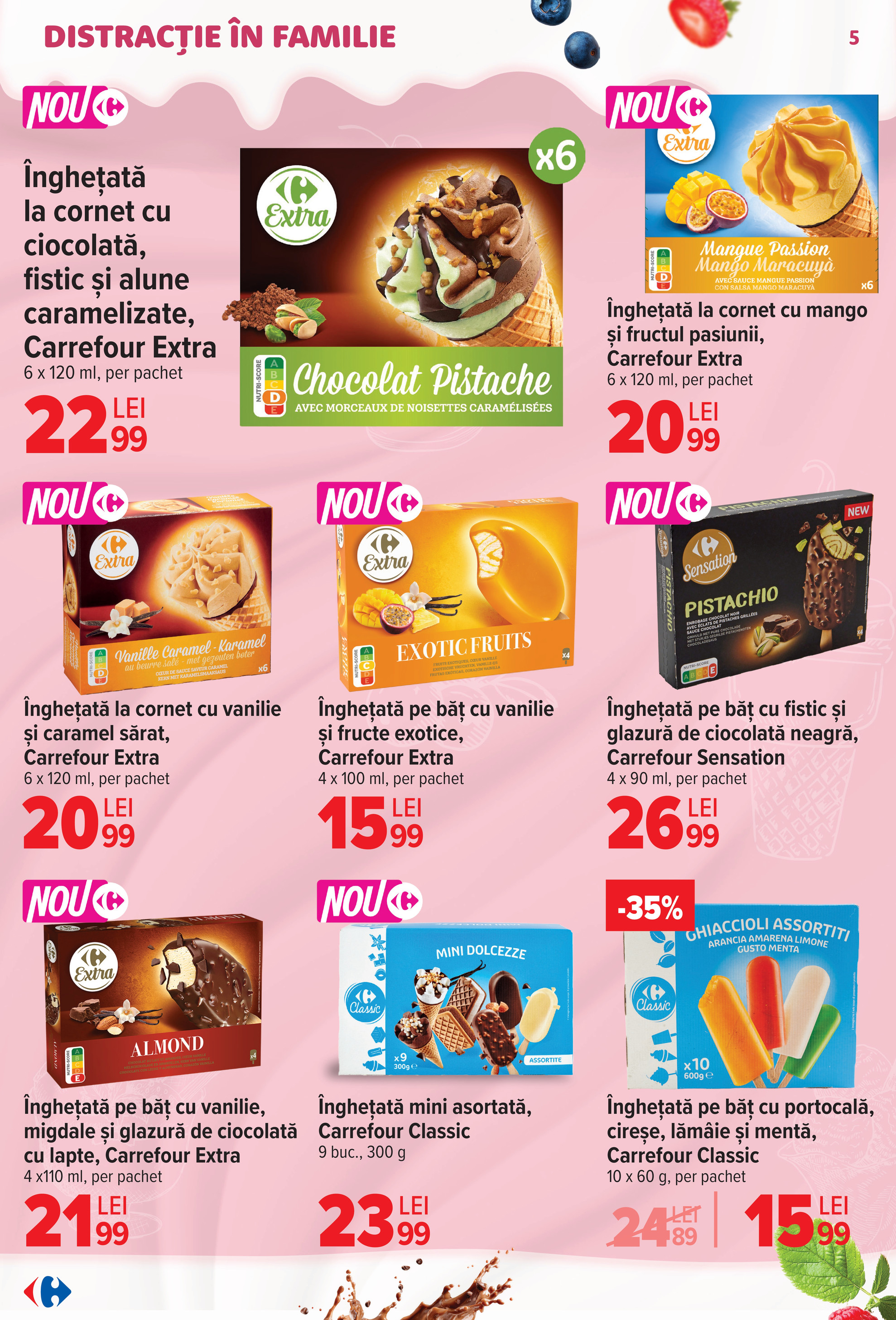 carrefour - Brosura Carrefour - Ice Cream valabilă de la miercuri 22.04.2026 până la marți 05.05.2026 - page: 5