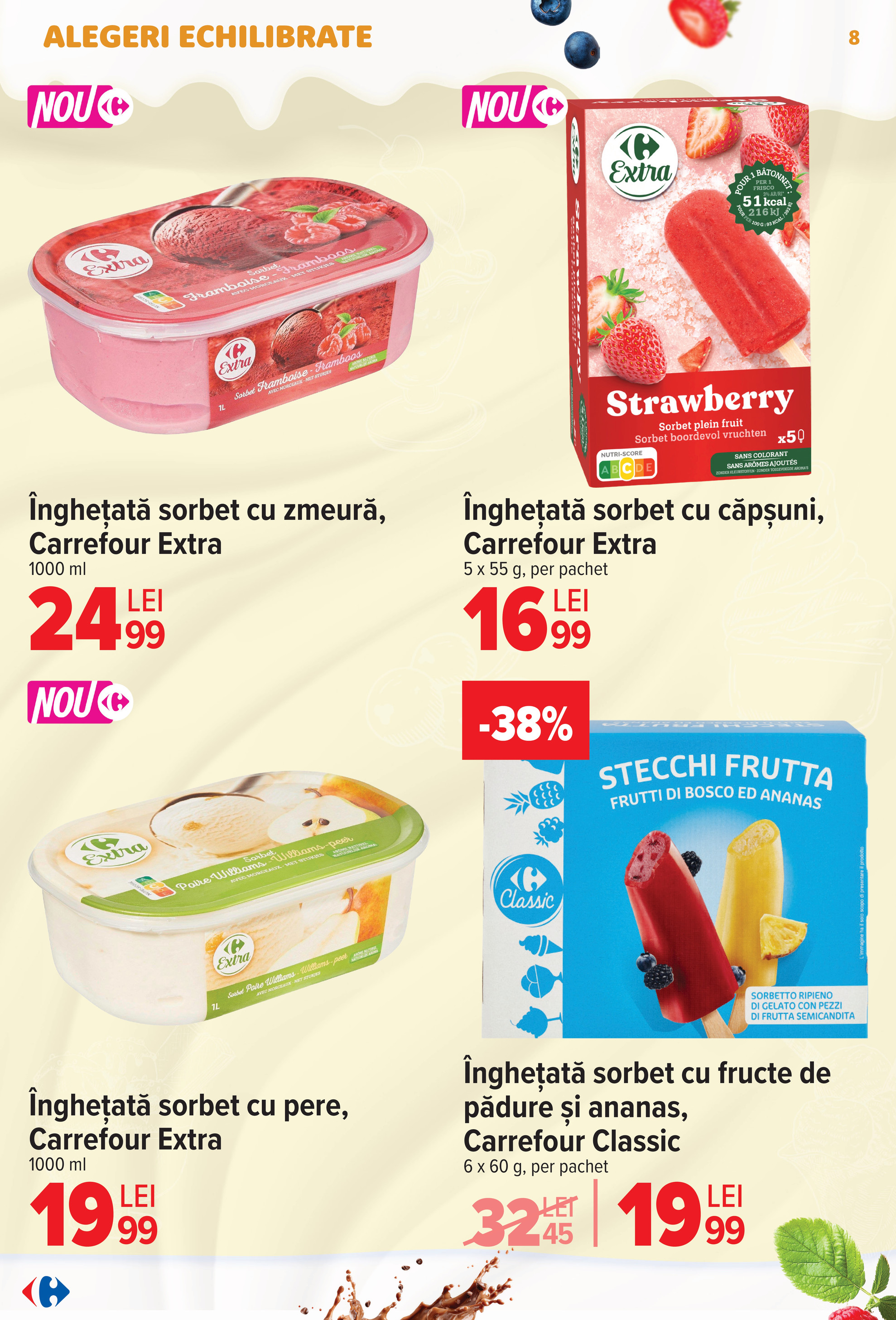 carrefour - Brosura Carrefour - Ice Cream valabilă de la miercuri 22.04.2026 până la marți 05.05.2026 - page: 8