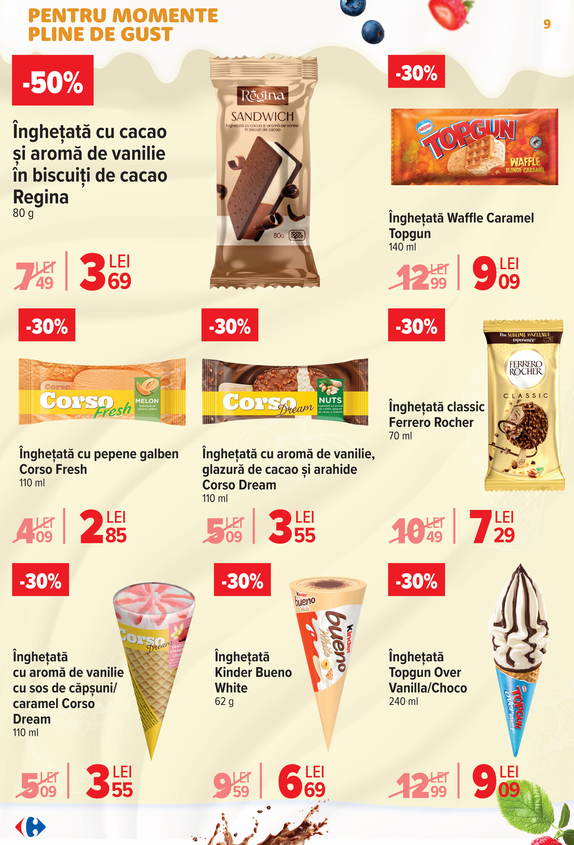 carrefour - Brosura Carrefour - Ice Cream valabilă de la miercuri 22.04.2026 până la marți 05.05.2026 - page: 9