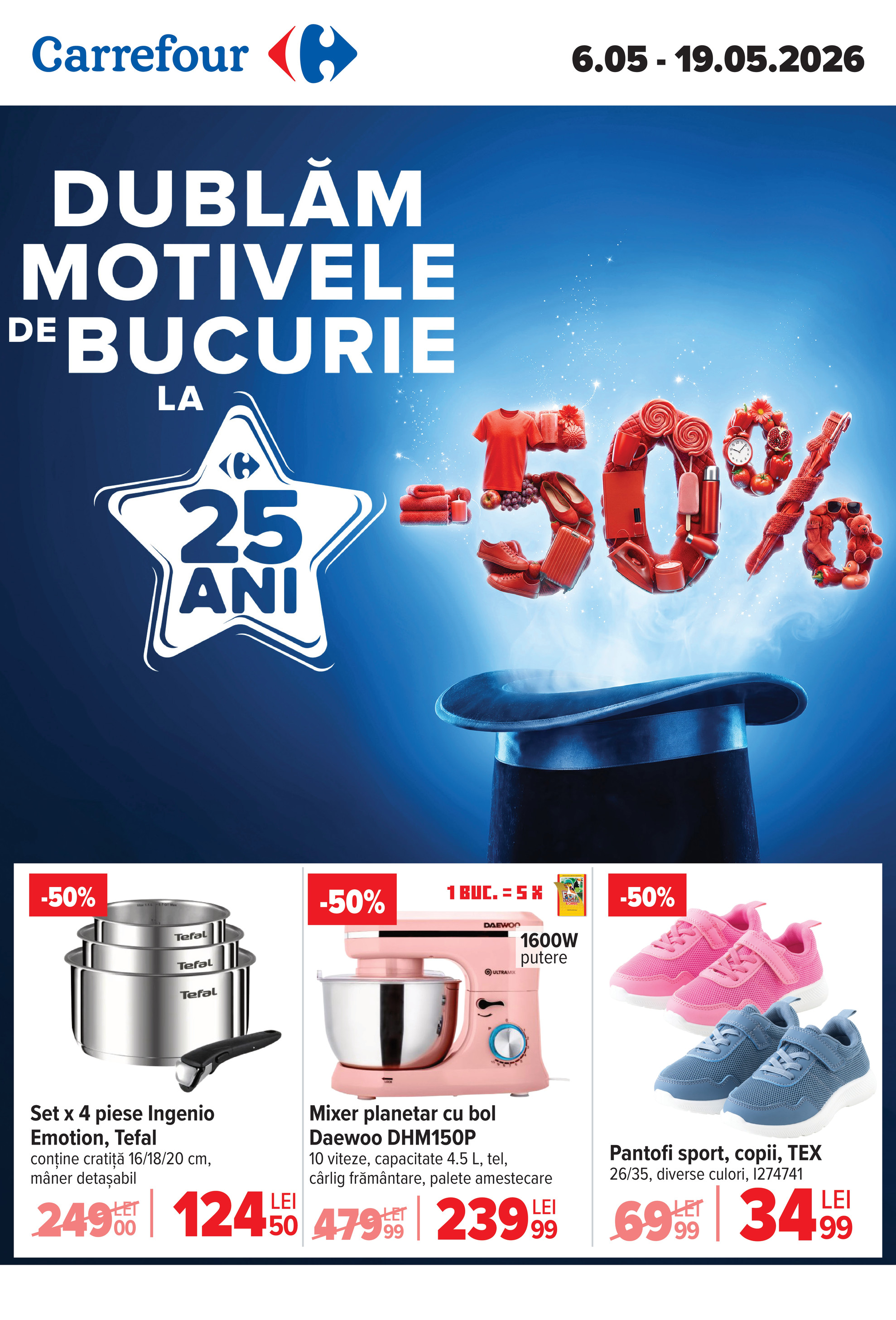carrefour - Brosura Carrefour - NonFood valabilă de la miercuri 06.05.2026 până la marți 19.05.2026 - page: 1