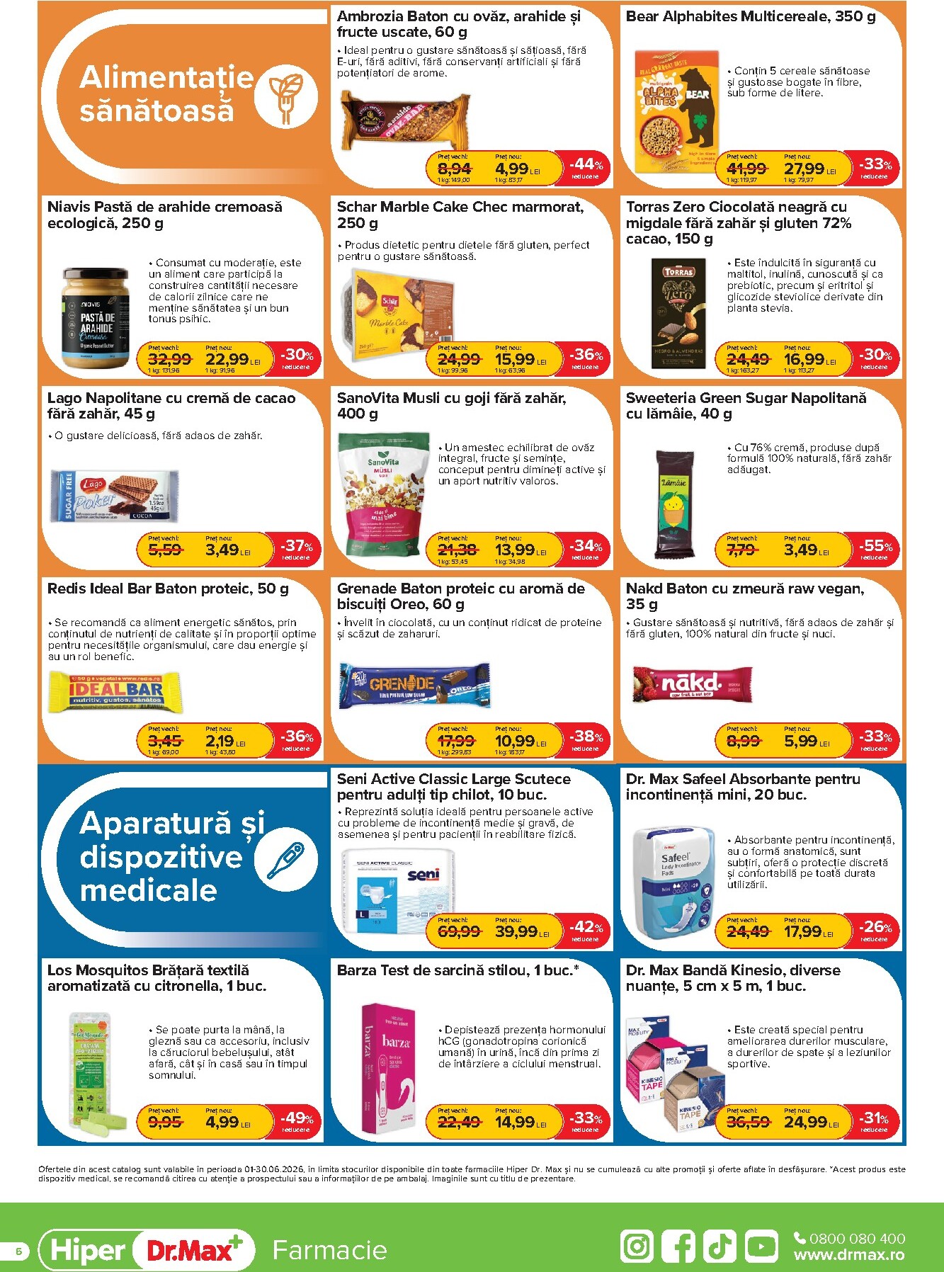 dr-max - Brosura Dr. Max - Hiper Farmacie valabilă de la luni 01.06.2026 până la marți 30.06.2026 - page: 6