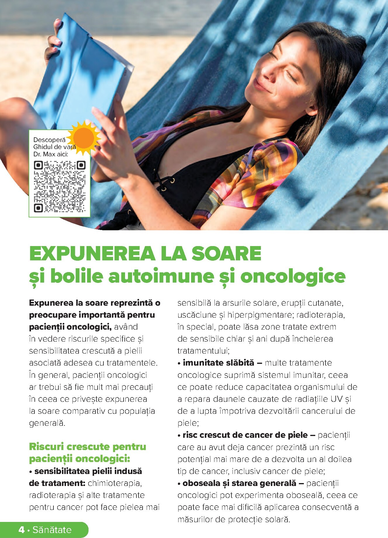 dr-max - Brosura Dr. Max - Revista Sanatate valabilă de la luni 01.06.2026 până la duminică 30.08.2026 - page: 4