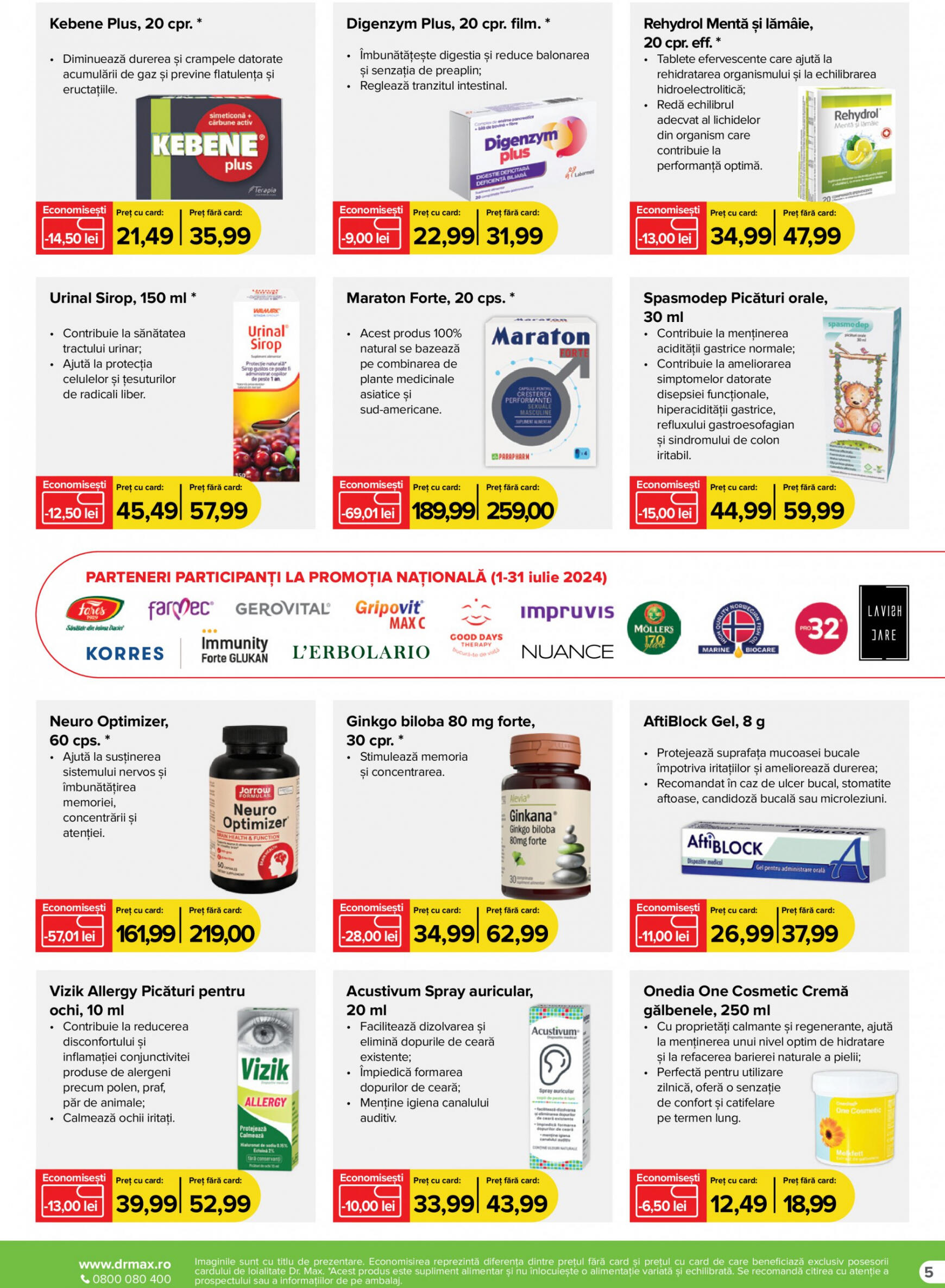 dr-max - Catalog nou Dr. Max - Farmacie 01.07. - 31.07. - page: 5