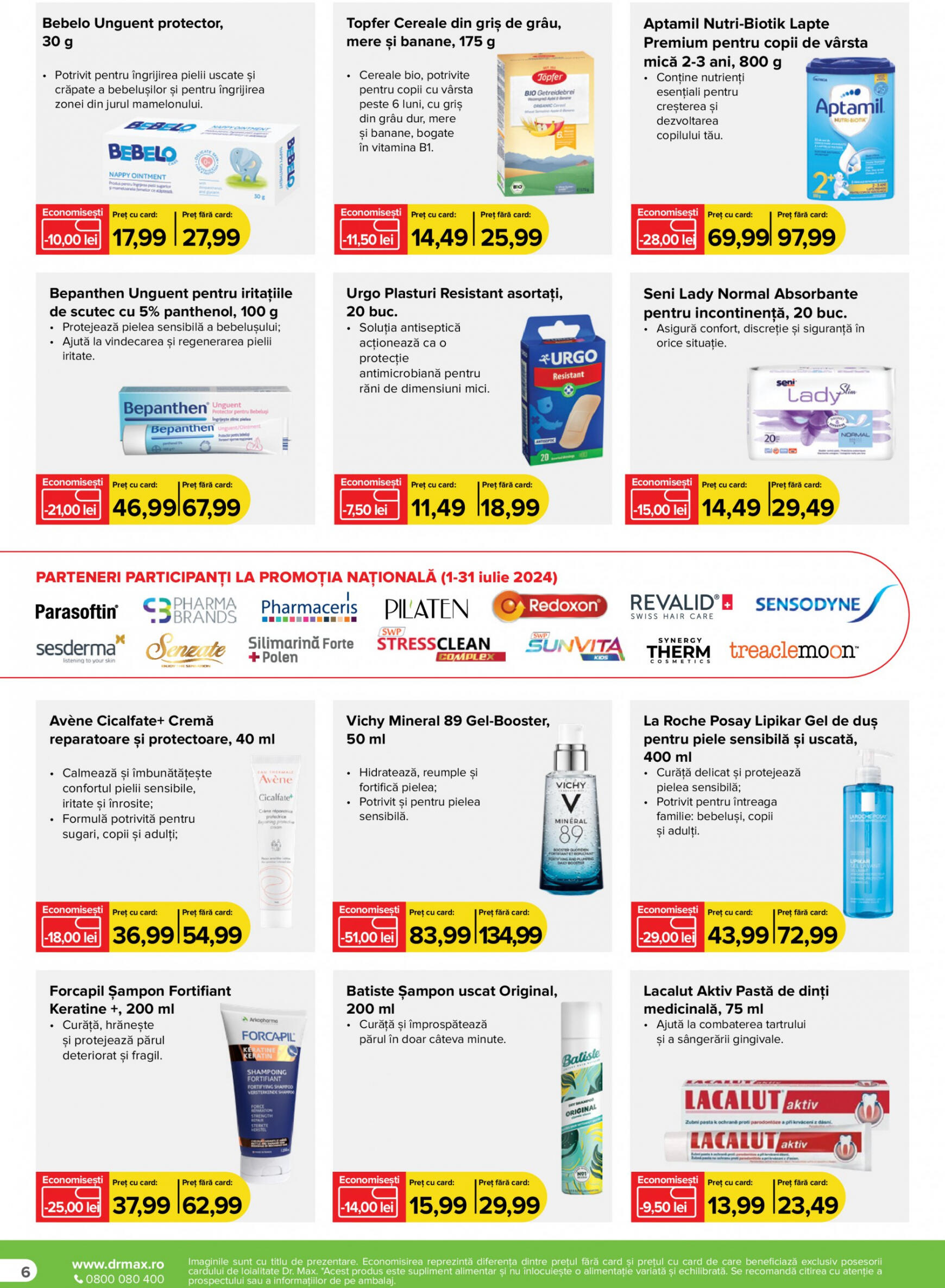 dr-max - Catalog nou Dr. Max - Farmacie 01.07. - 31.07. - page: 6