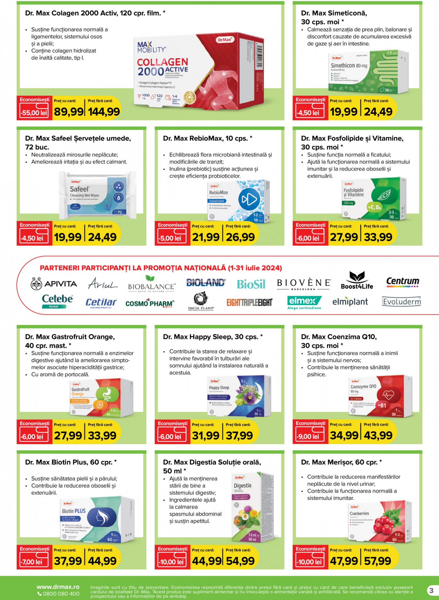 dr-max - Catalog nou Dr. Max - Farmacie 01.07. - 31.07. - page: 3