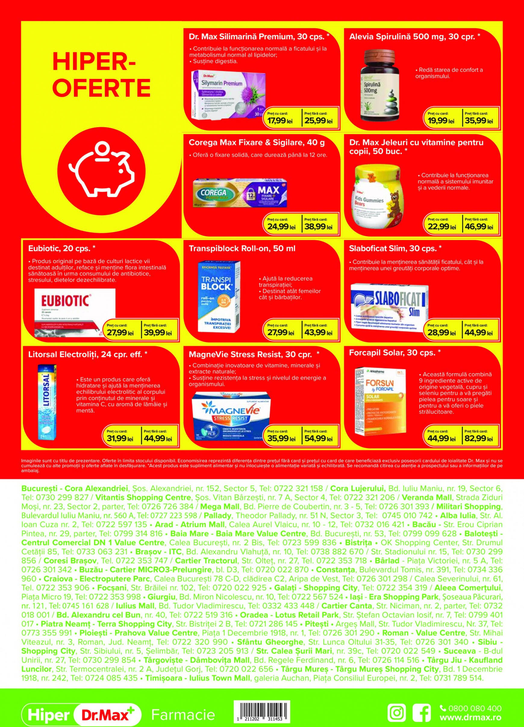 dr-max - Catalog nou Dr. Max - Hiper Farmacie 01.08. - 31.08. - page: 8