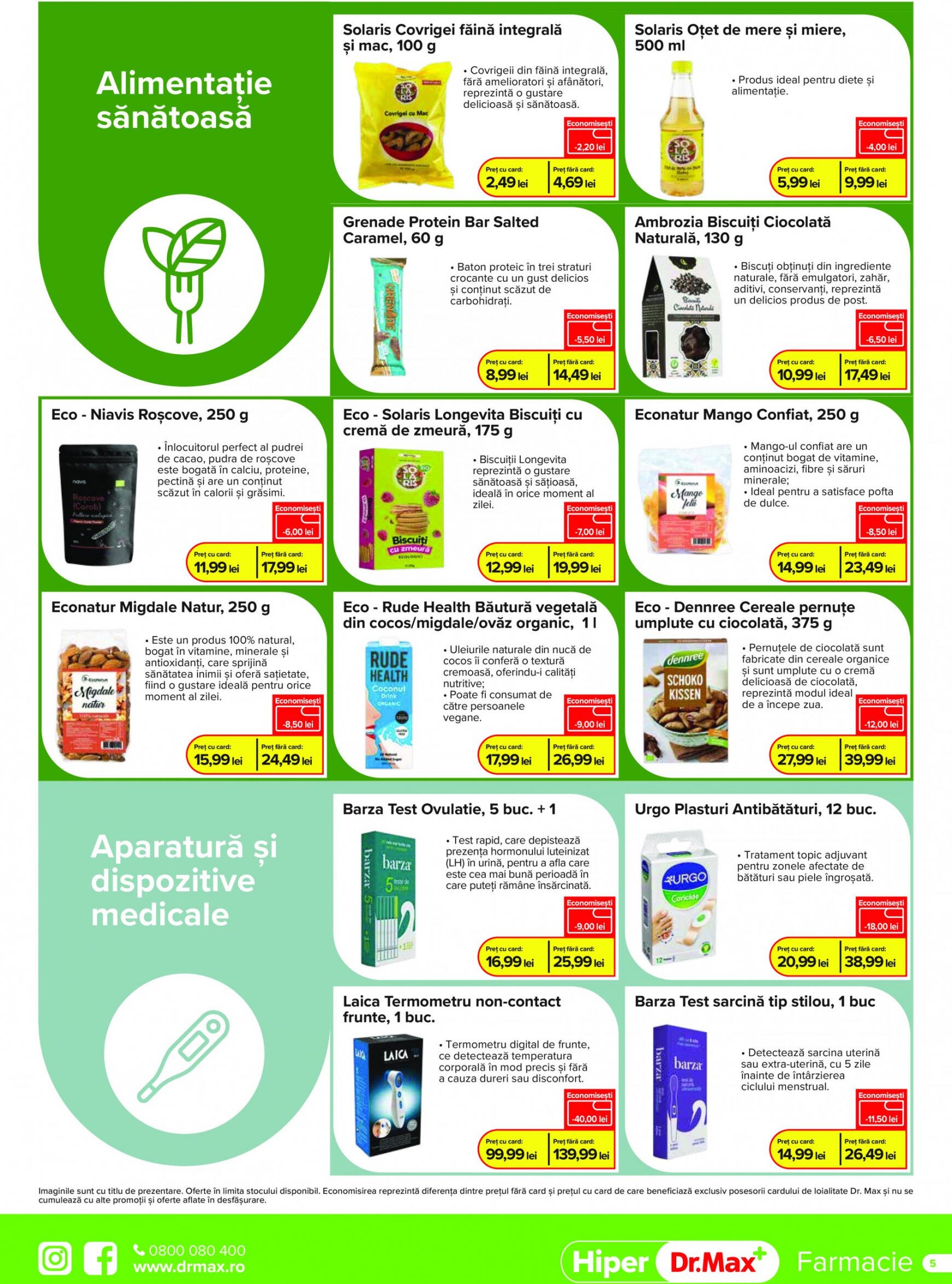 dr-max - Catalog nou Dr. Max - Hiper Farmacie 01.08. - 31.08. - page: 5