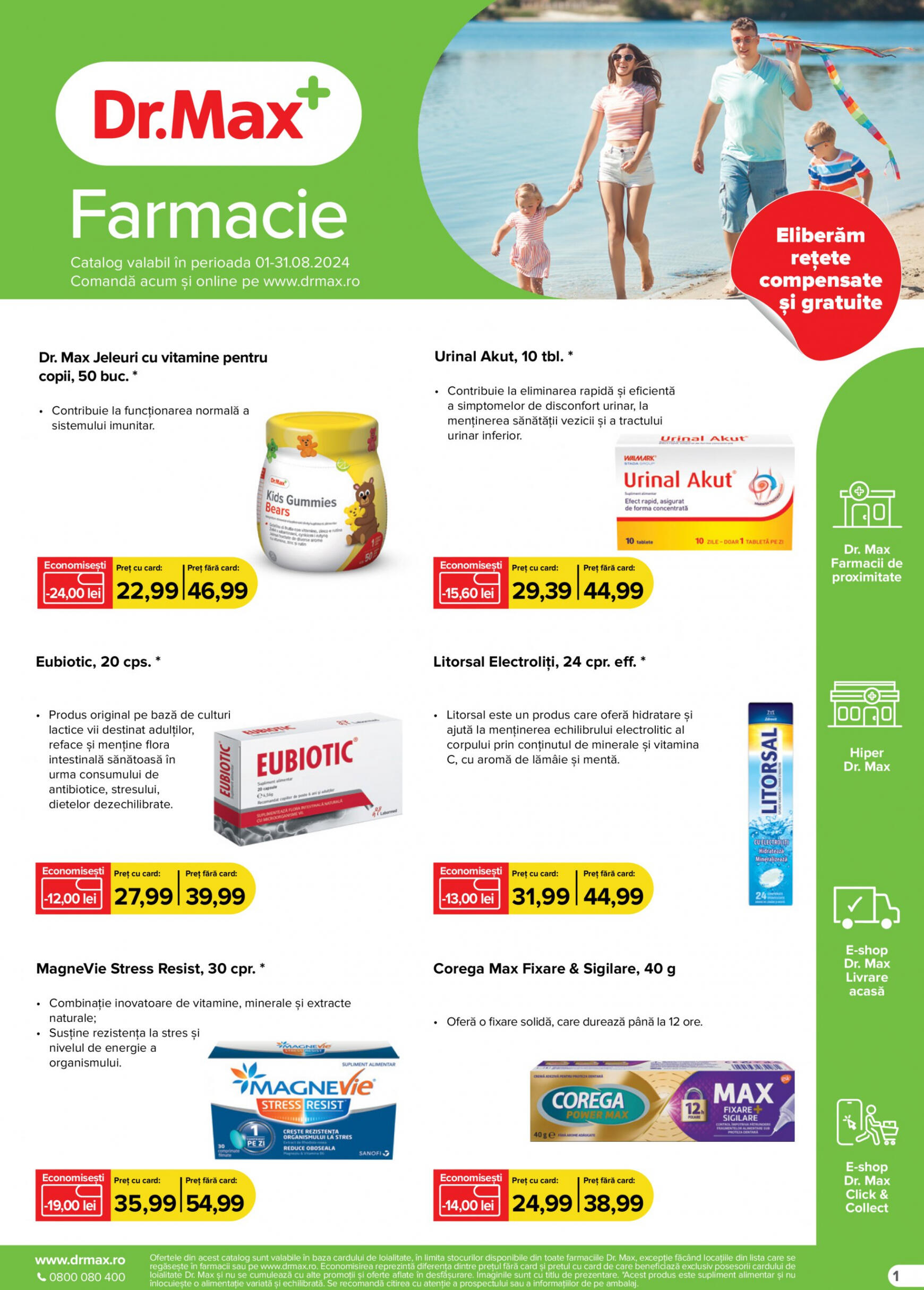 dr-max - Catalog nou Dr. Max - Farmacie 01.08. - 31.08.