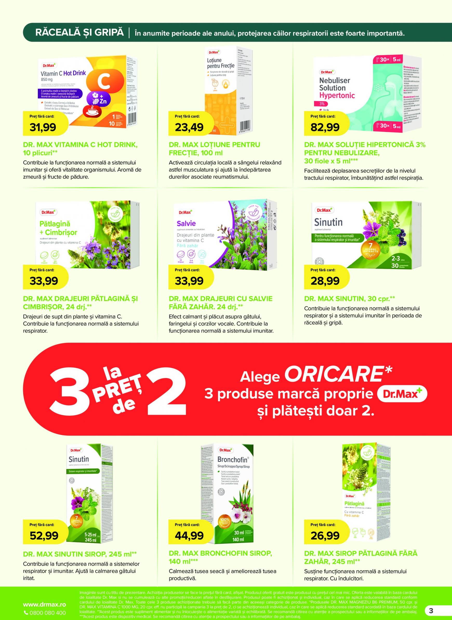 dr-max - Catalog nou Dr. Max - Farmacie 01.09. - 30.09. - page: 3