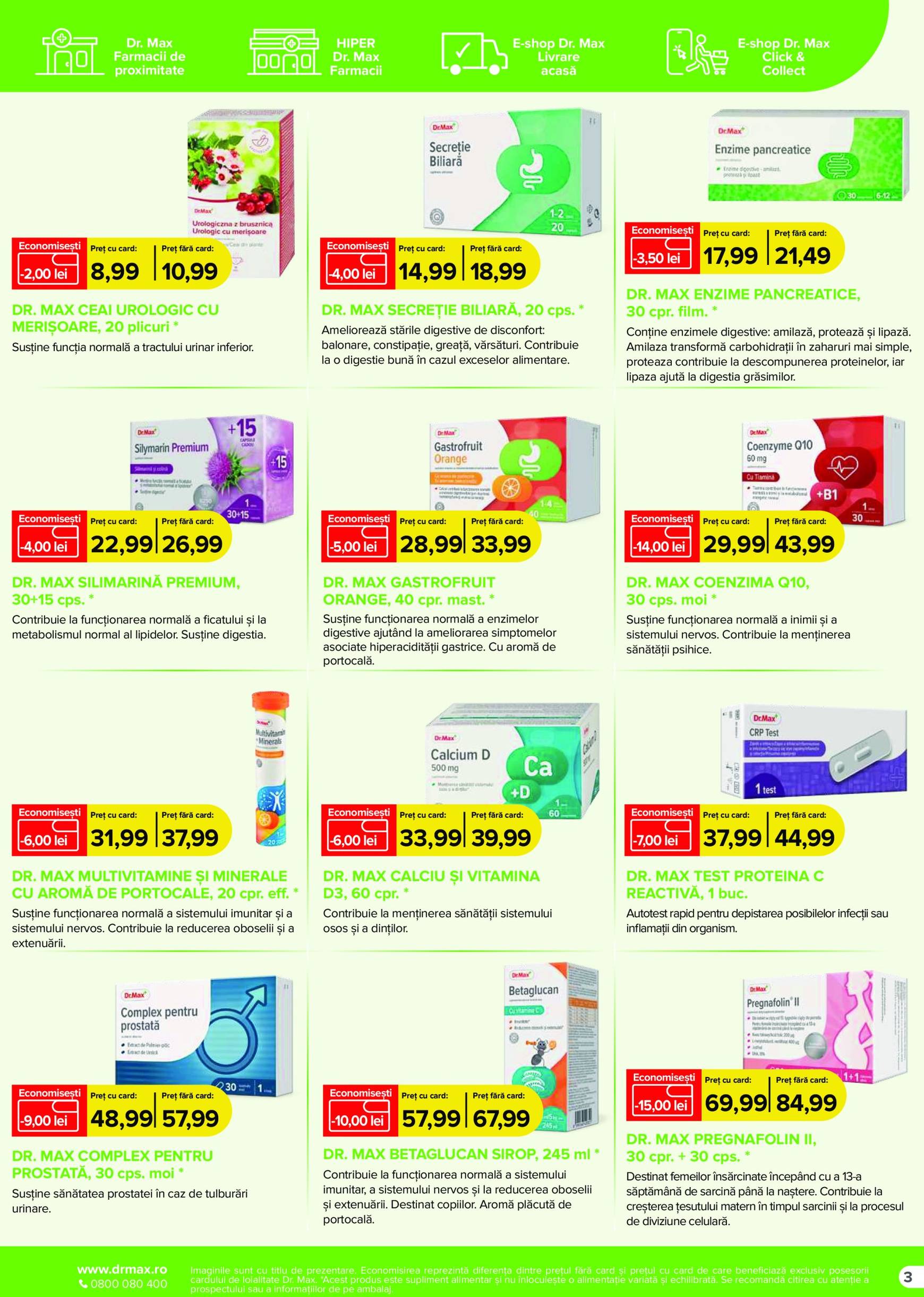 dr-max - Catalog Dr. Max - Farmacie valabil din 01.11. - 30.11. - page: 3