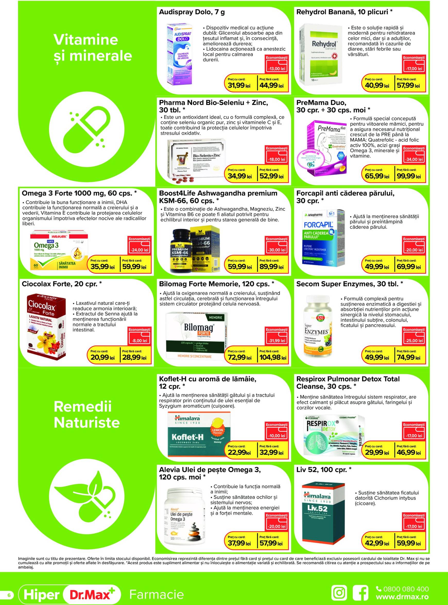 dr-max - Catalog Dr. Max - Hiper Farmacie valabil din 01.11. - 30.11. - page: 6