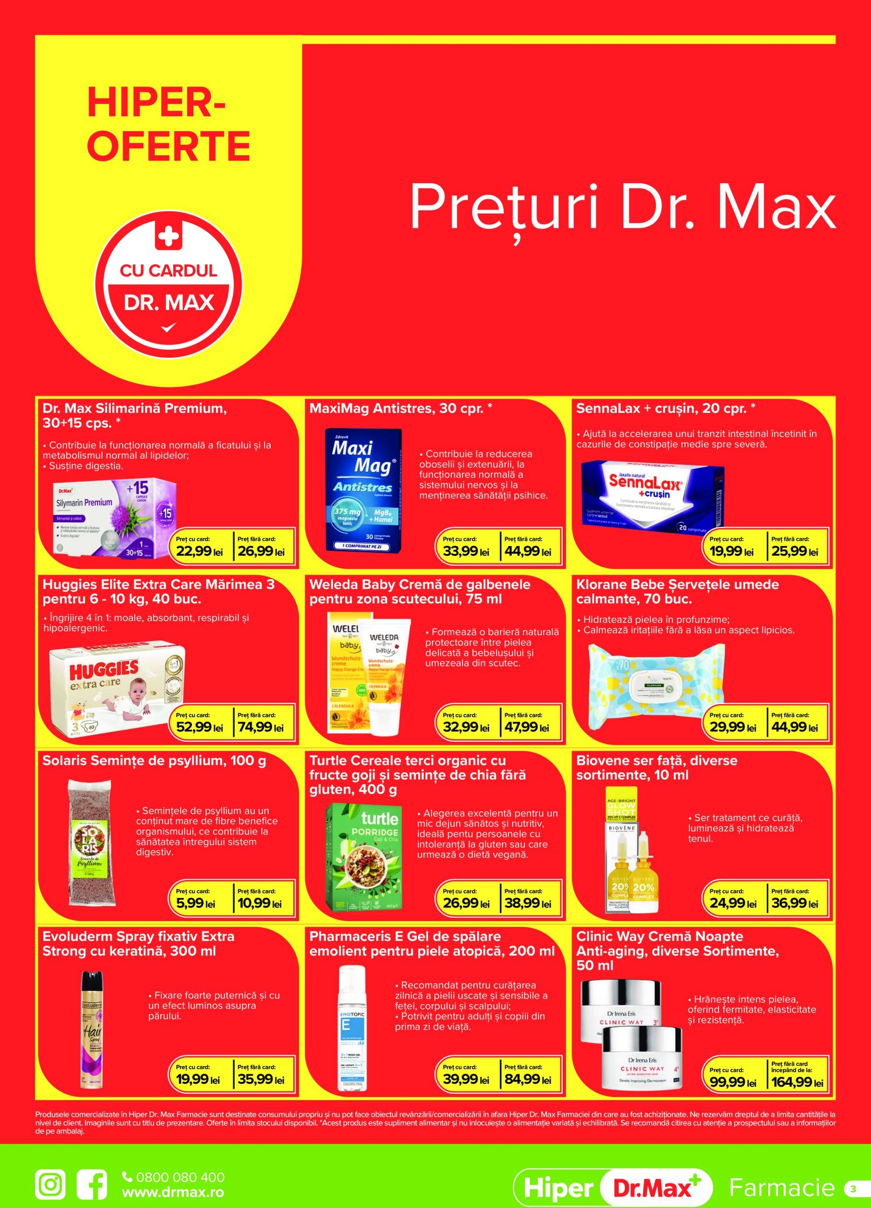 dr-max - Catalog Dr. Max - Hiper Farmacie valabil din 01.11. - 30.11. - page: 3