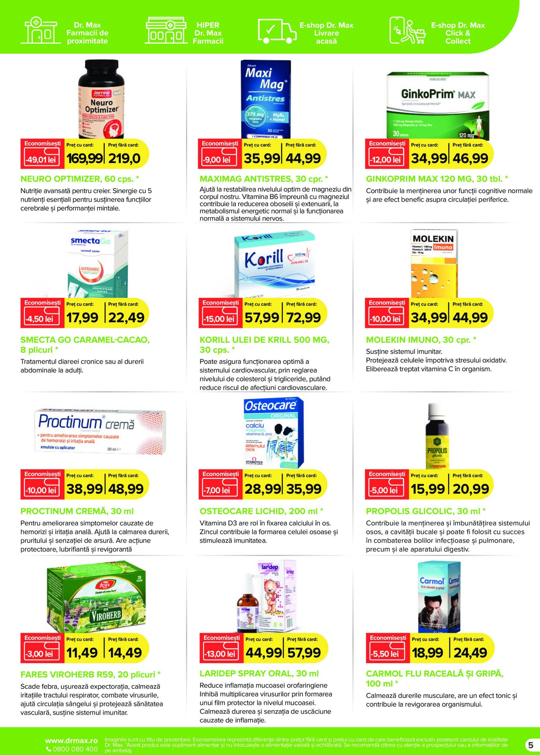 dr-max - Catalog Dr. Max - Farmacie valabil din 01.10. - 31.10. - page: 4