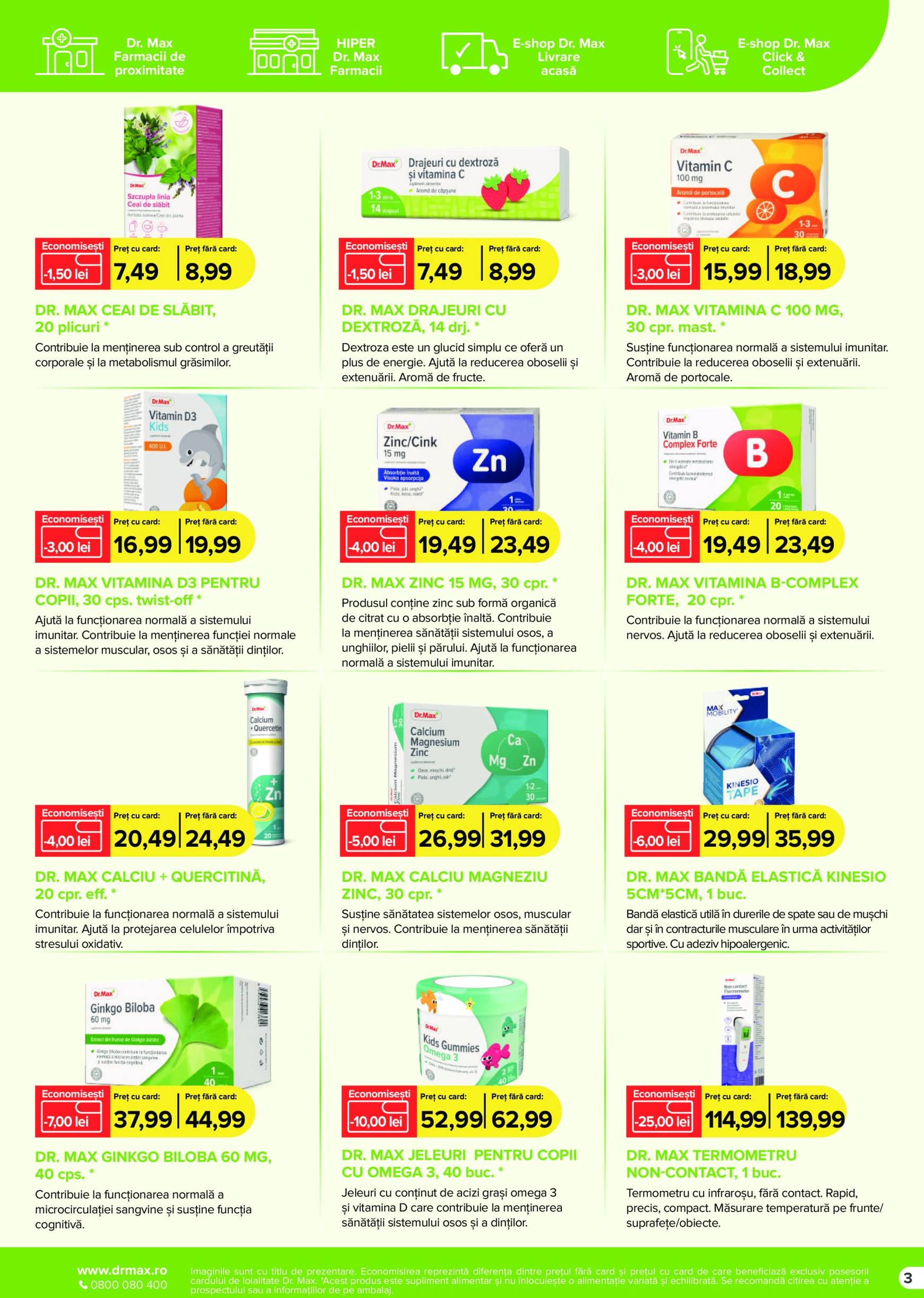 dr-max - Catalog Dr. Max - Farmacie valabil din 01.10. - 31.10. - page: 3