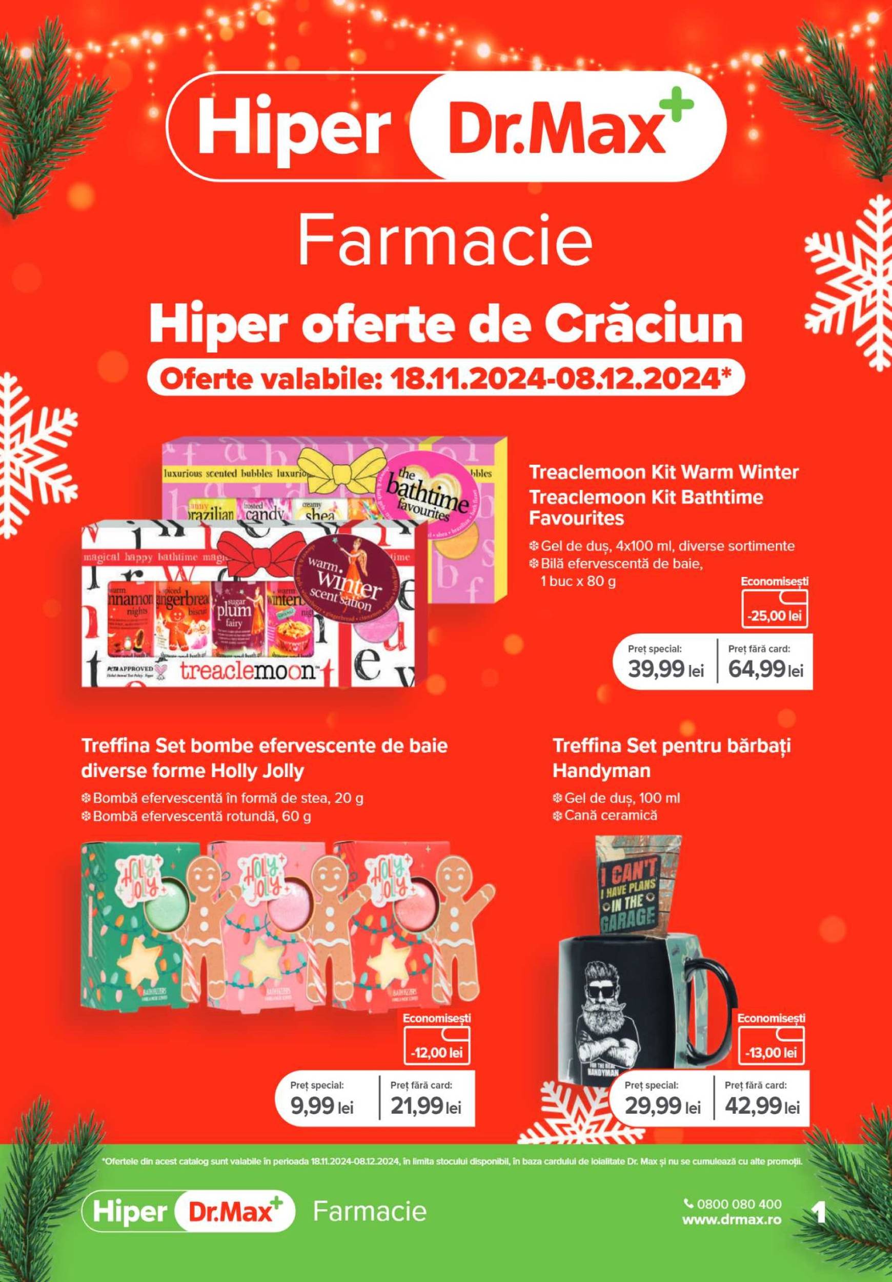 dr-max - Catalog Dr. Max - Hiper Farmacie valabil din 18.11. - 08.12.