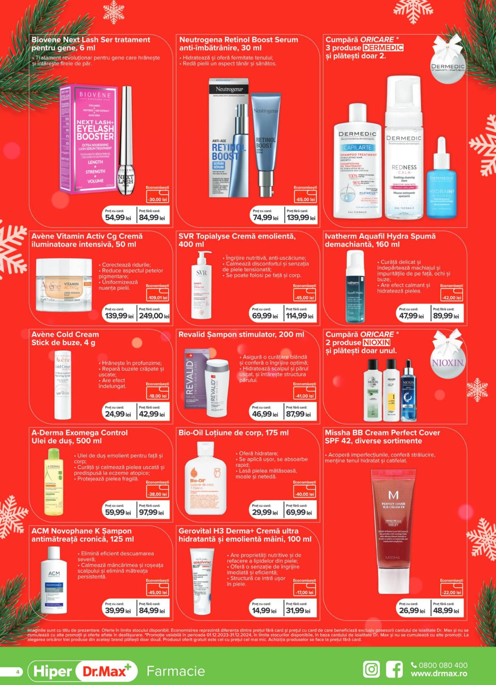 dr-max - Catalog Dr. Max - Hiper Farmacie valabil din 01.12. - 31.12. - page: 4