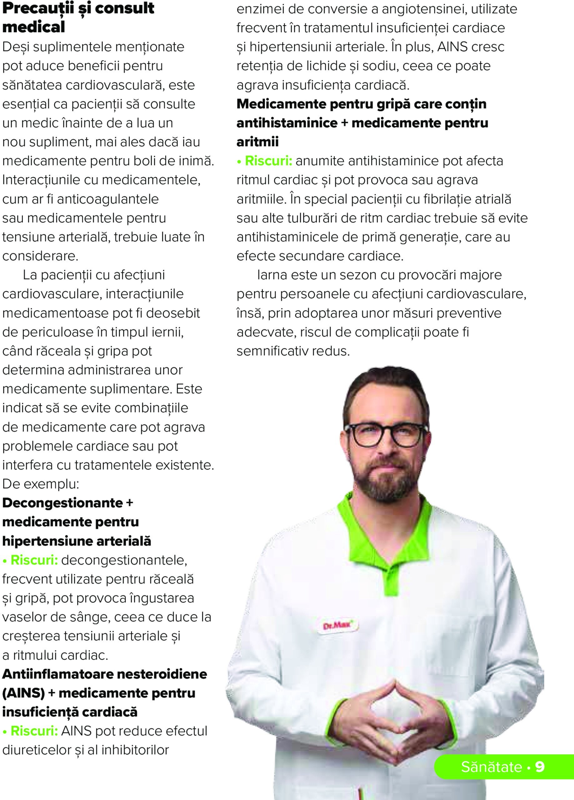 dr-max - Catalog Dr. Max - Revista Sanatate valabil din 01.12. - 28.02. - page: 9