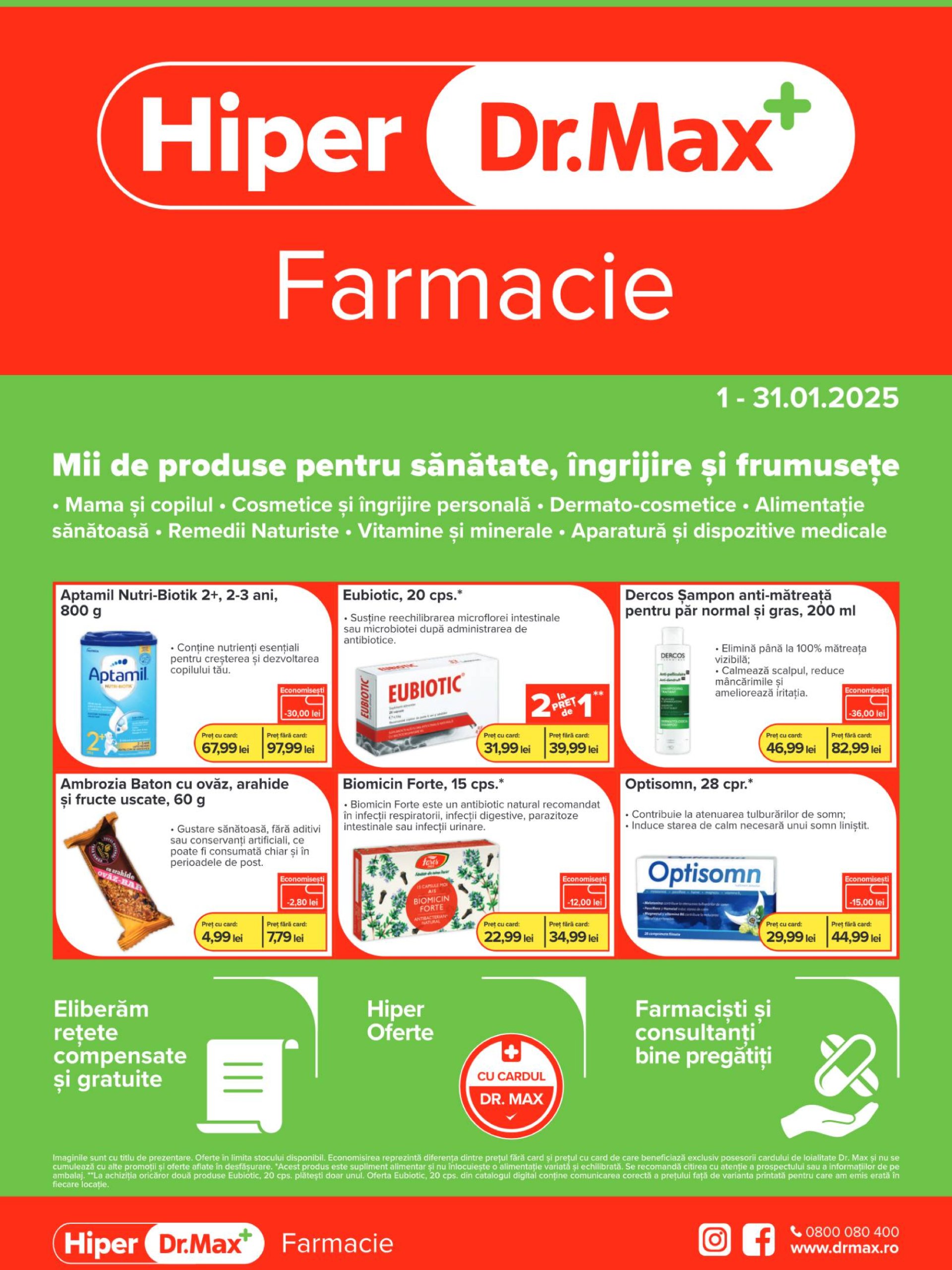 dr-max - Catalog Dr. Max - Hiper Farmacie valabil din 01.01. - 31.01.